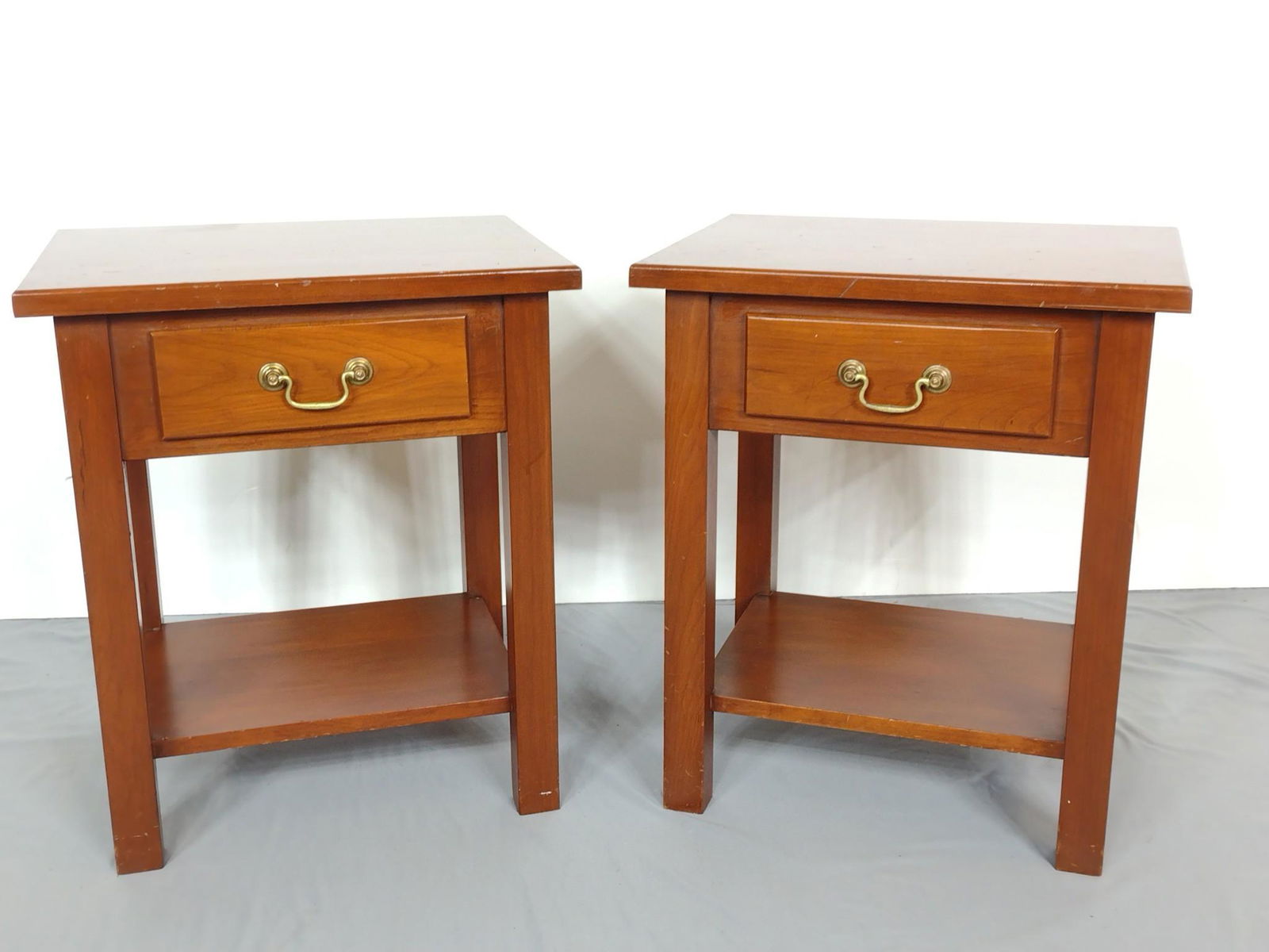 Pair Of Single Drawer Night Stands (1 of 6)