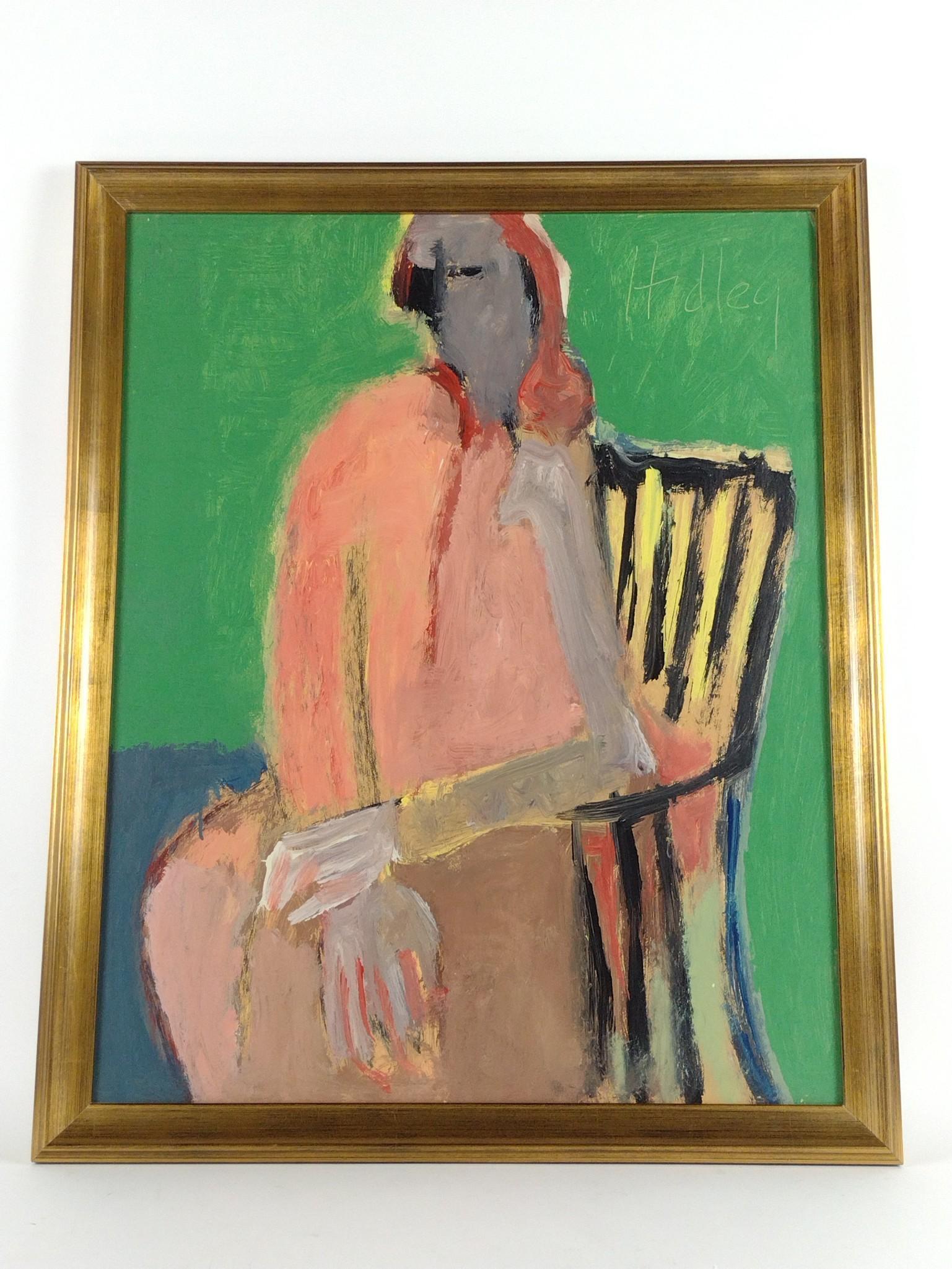 Charles Li Hidley Figural Painting (1 of 3)