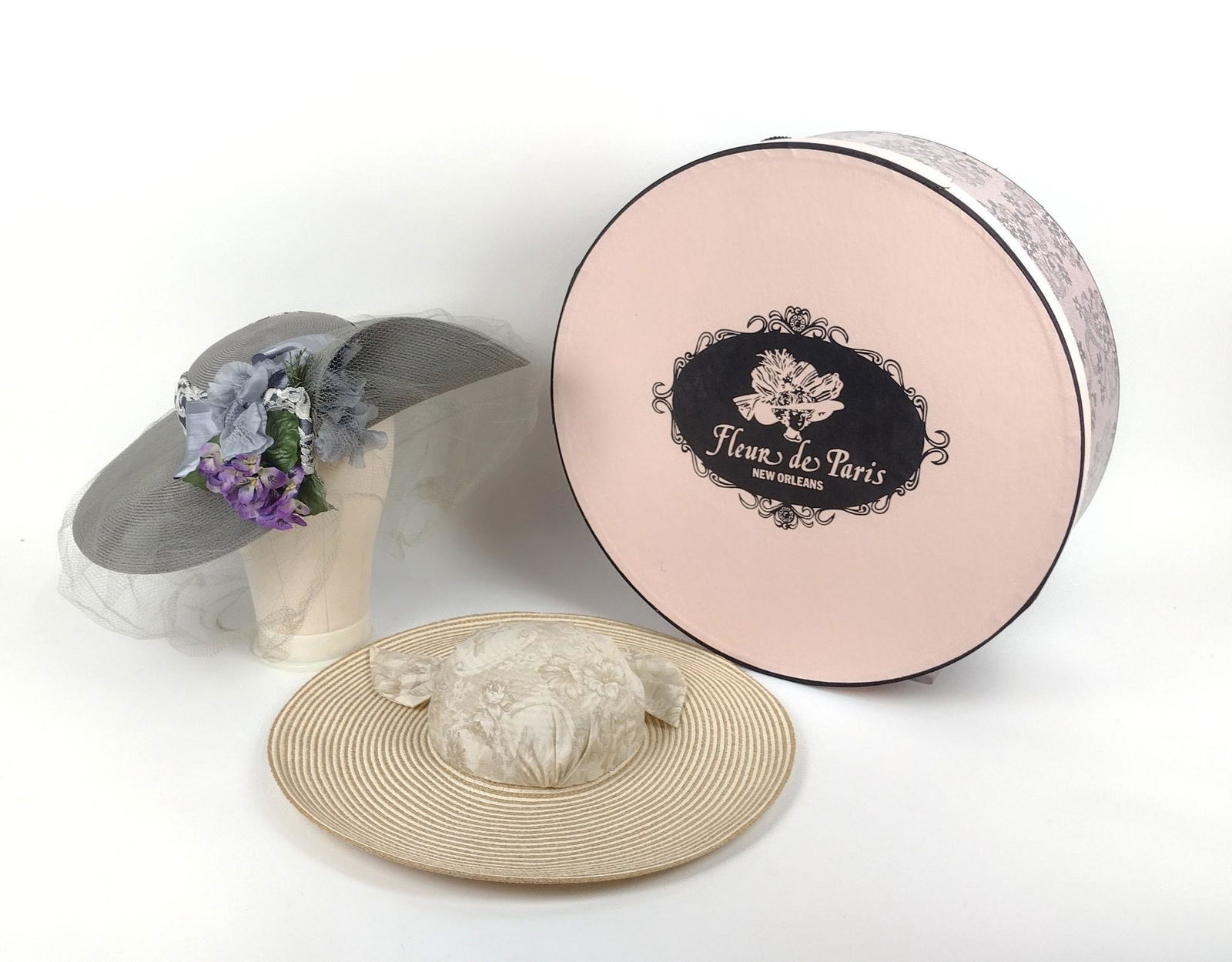 2 Fleur de Paris Kentucky Derby Hats (1 of 7)