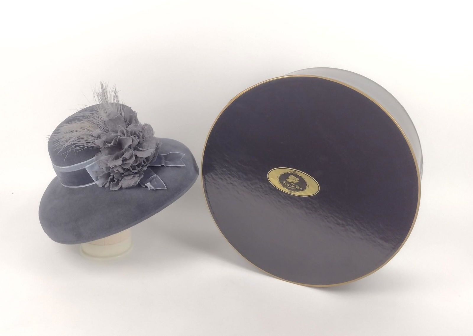 Fleur de Paris Fur Felt Hat (1 of 4)