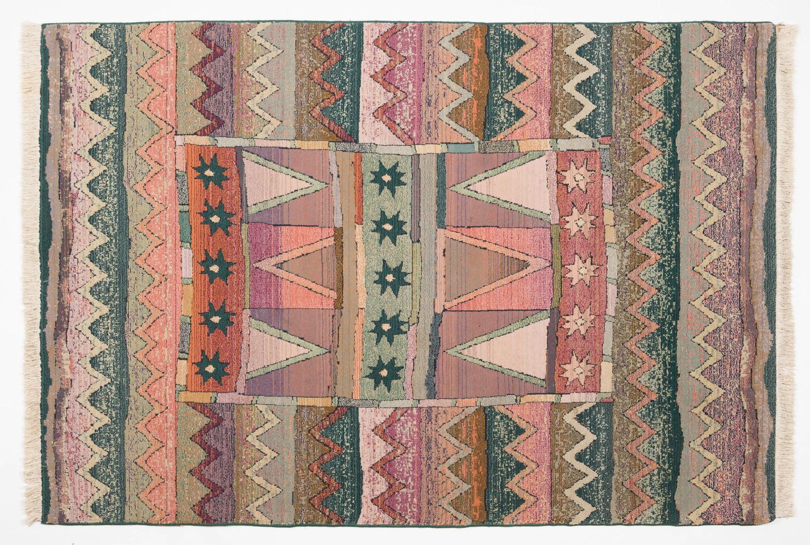 Egyptian Geometrical Area Rug (1 of 5)