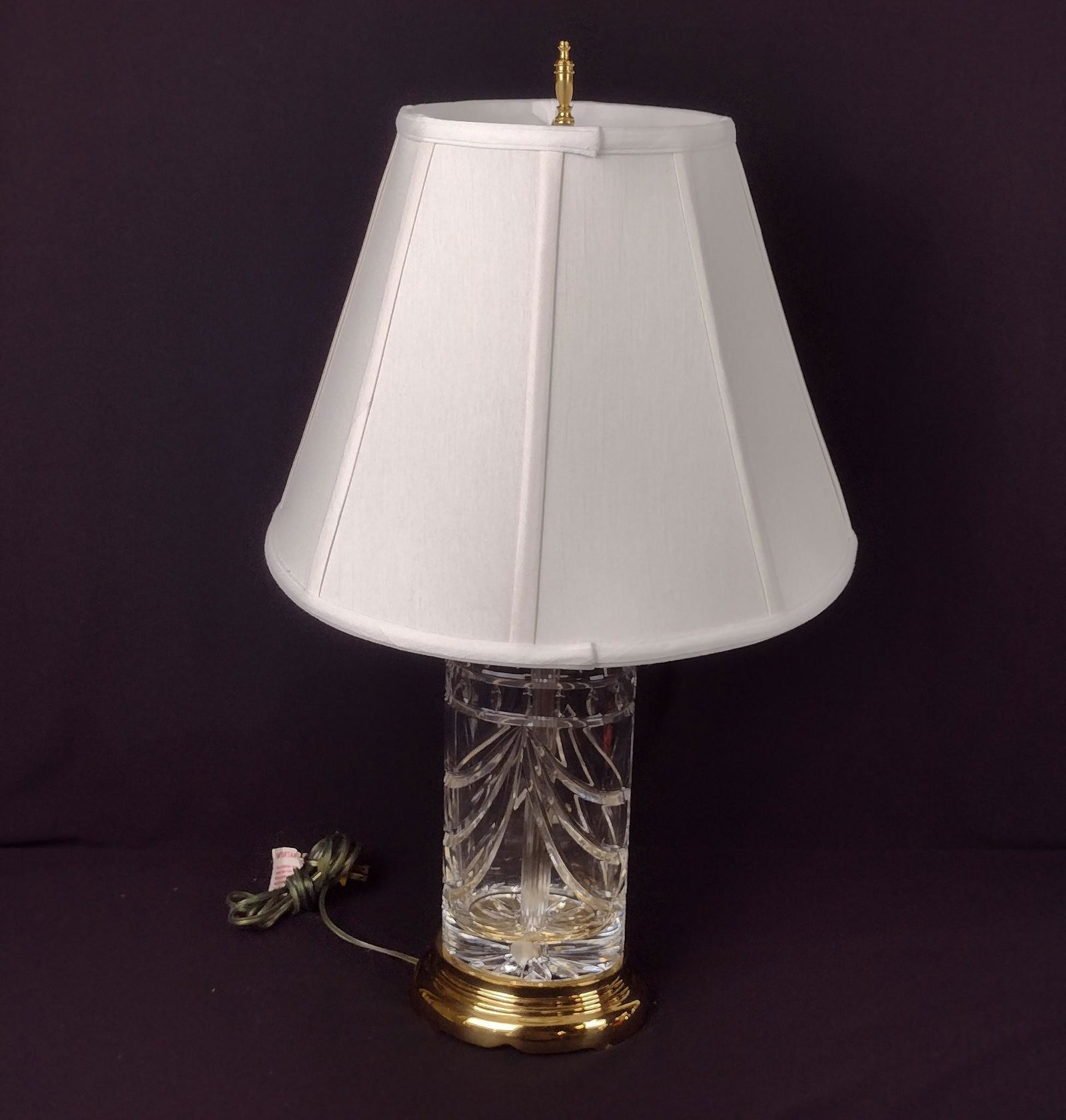 Waterford Table Lamp with Stiffel Shade (1 of 3)