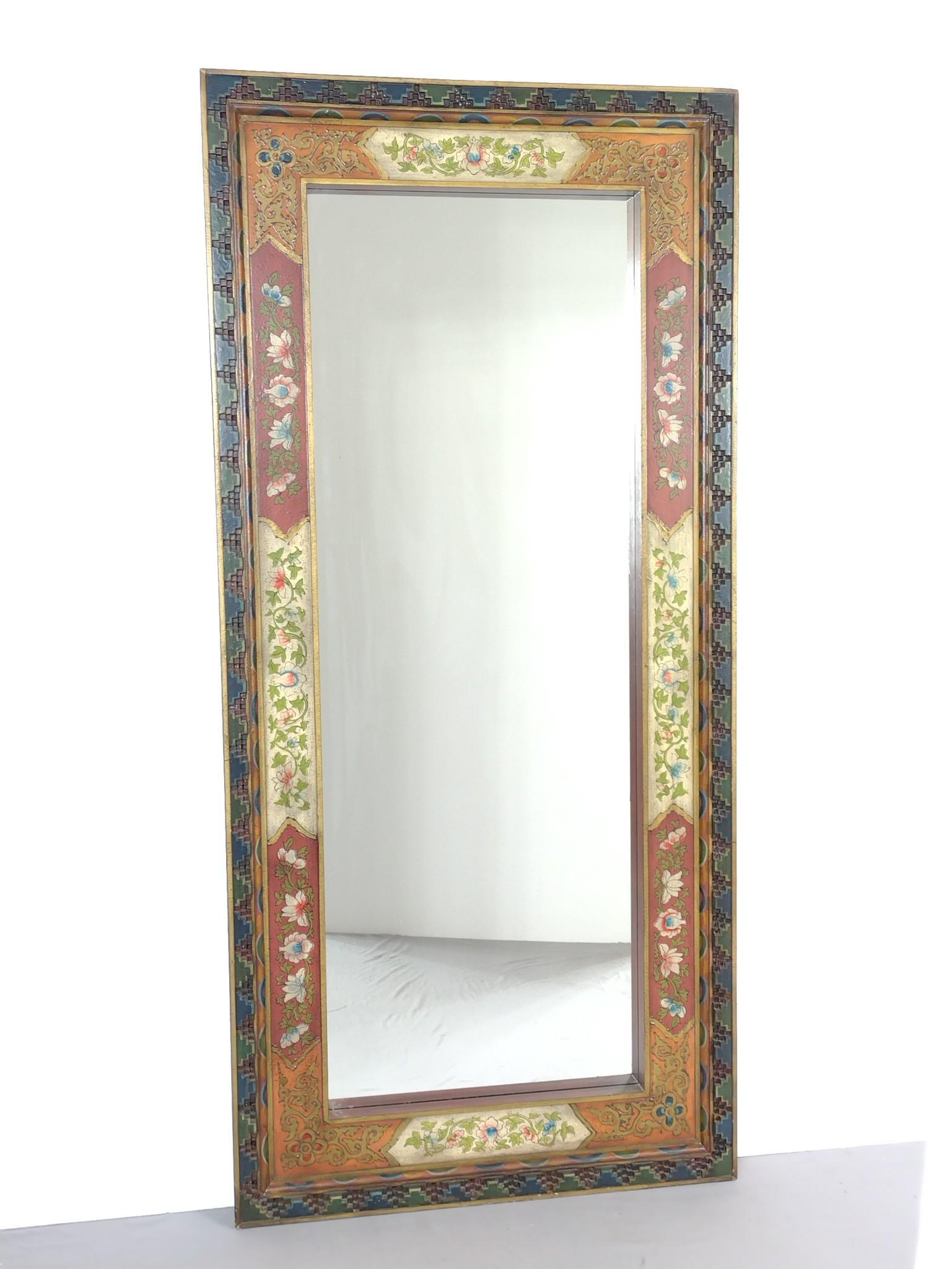 Large Asian Style Floor Length Mirror (1 of 3)
