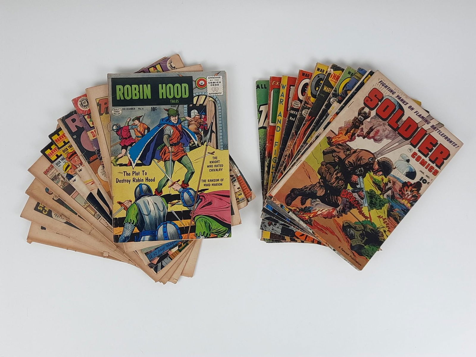 20 Silver Age Comic Books incl Military (1 of 5)