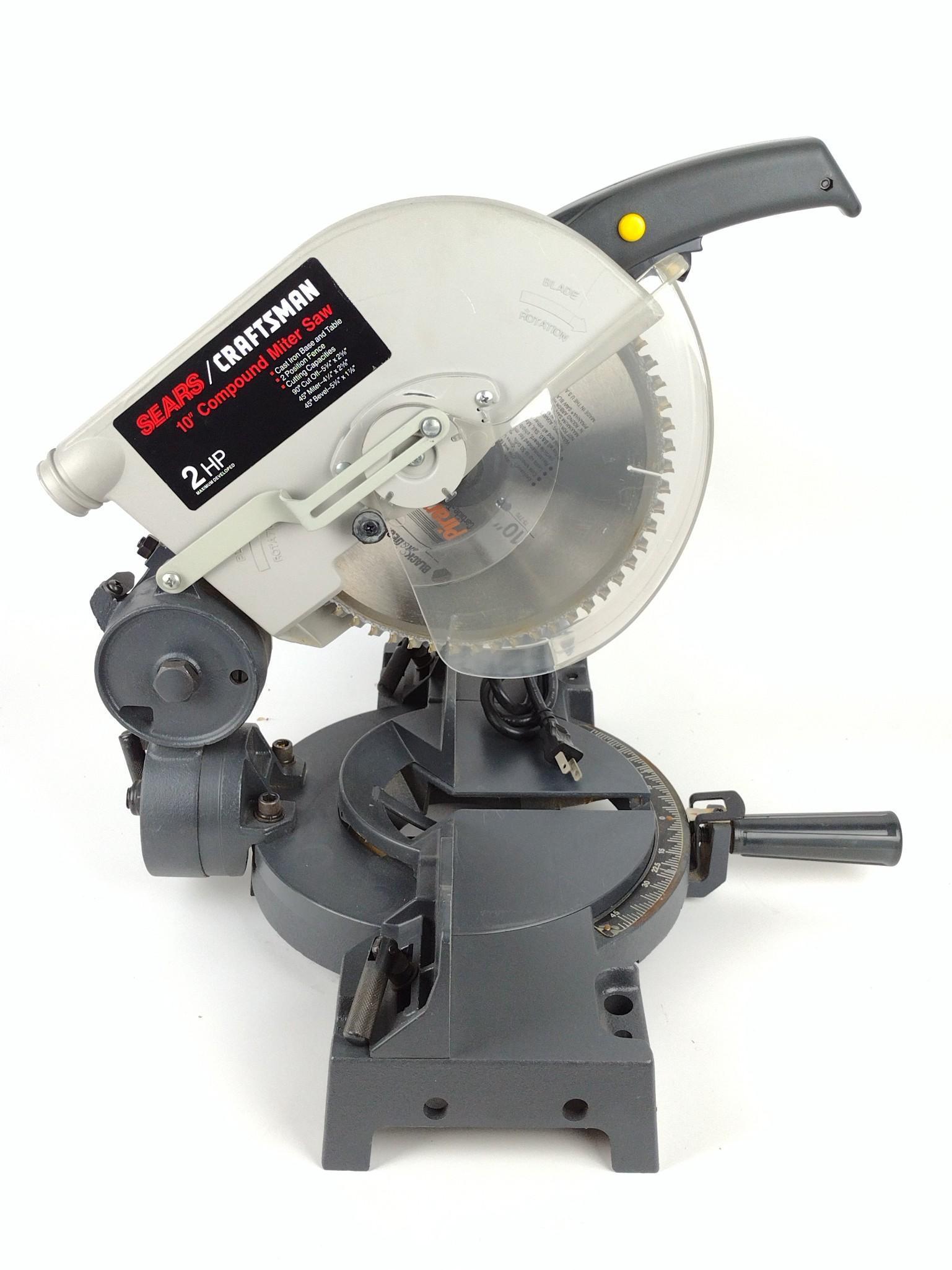 Craftsman 10" Compound Miter Saw (1 of 2)