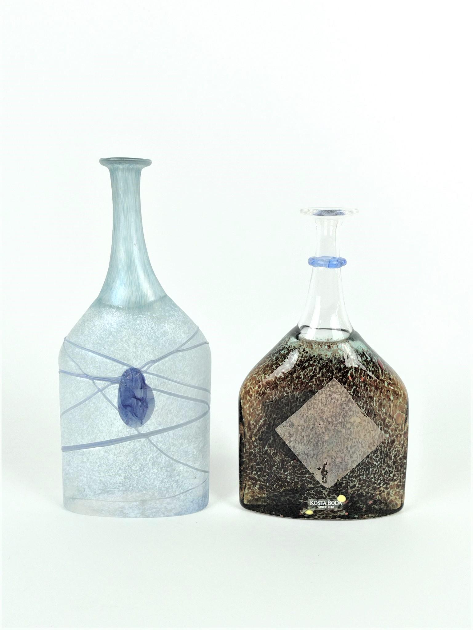2 Kosta Boda B. Vallin Bottle Vases (1 of 4)