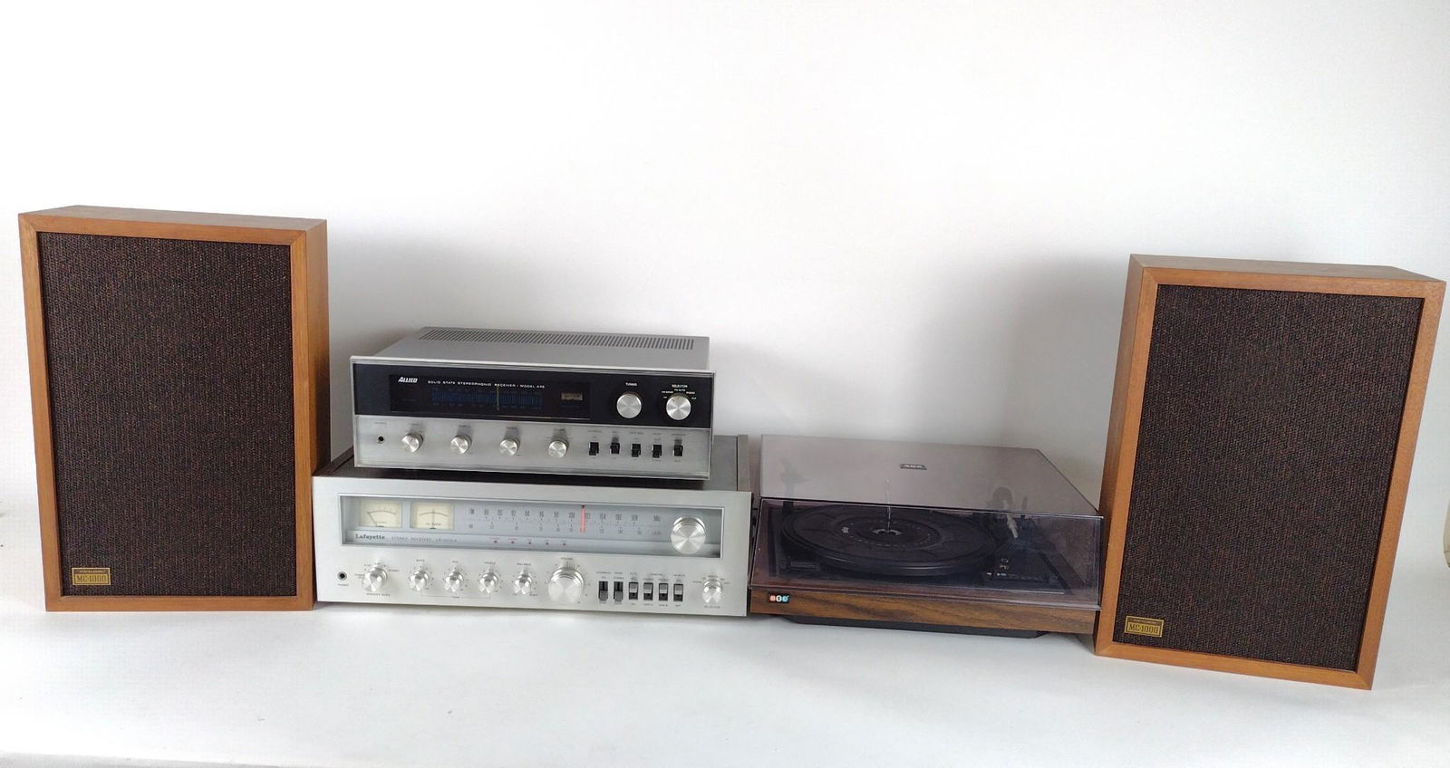 5 Pcs Turntable & Sound System (1 of 12)