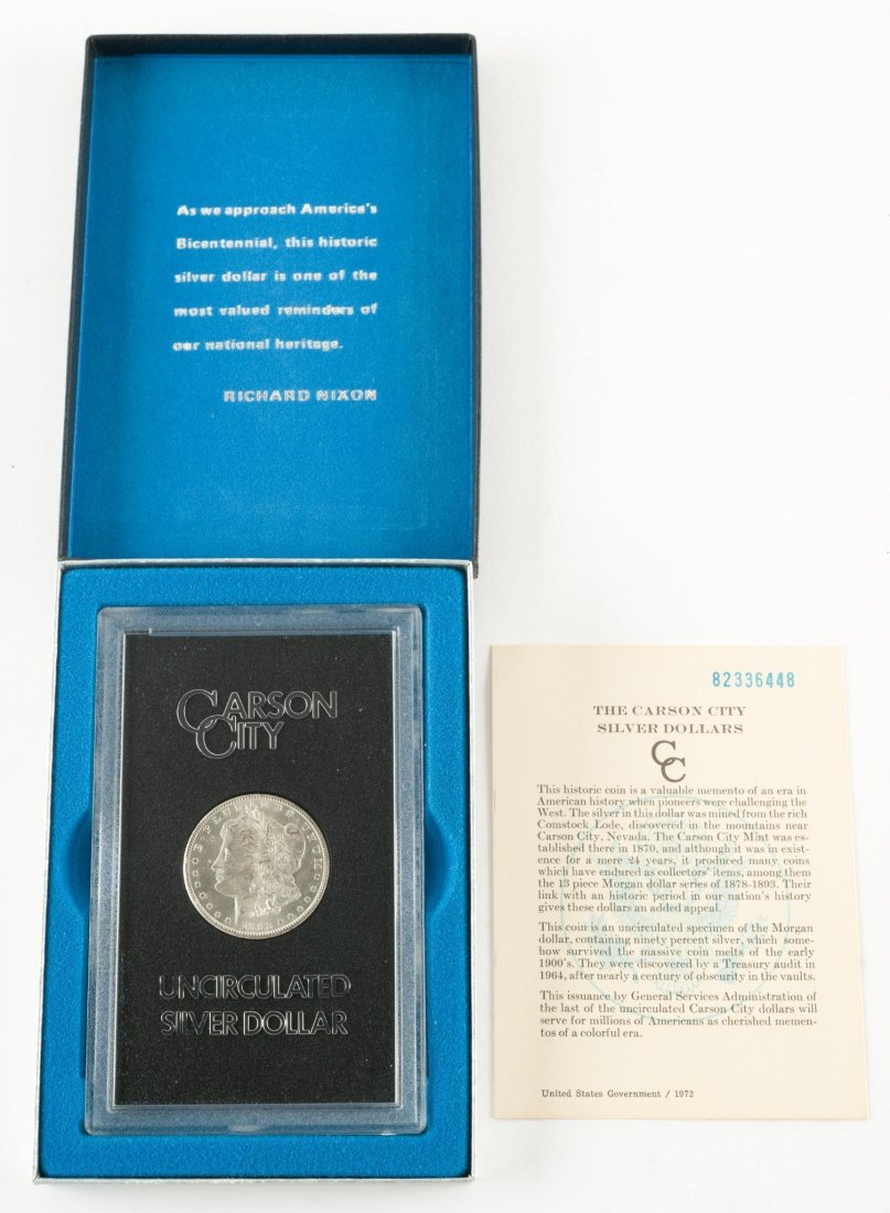 1882 G.S.A. Morgan Silver Dollar (1 of 3)