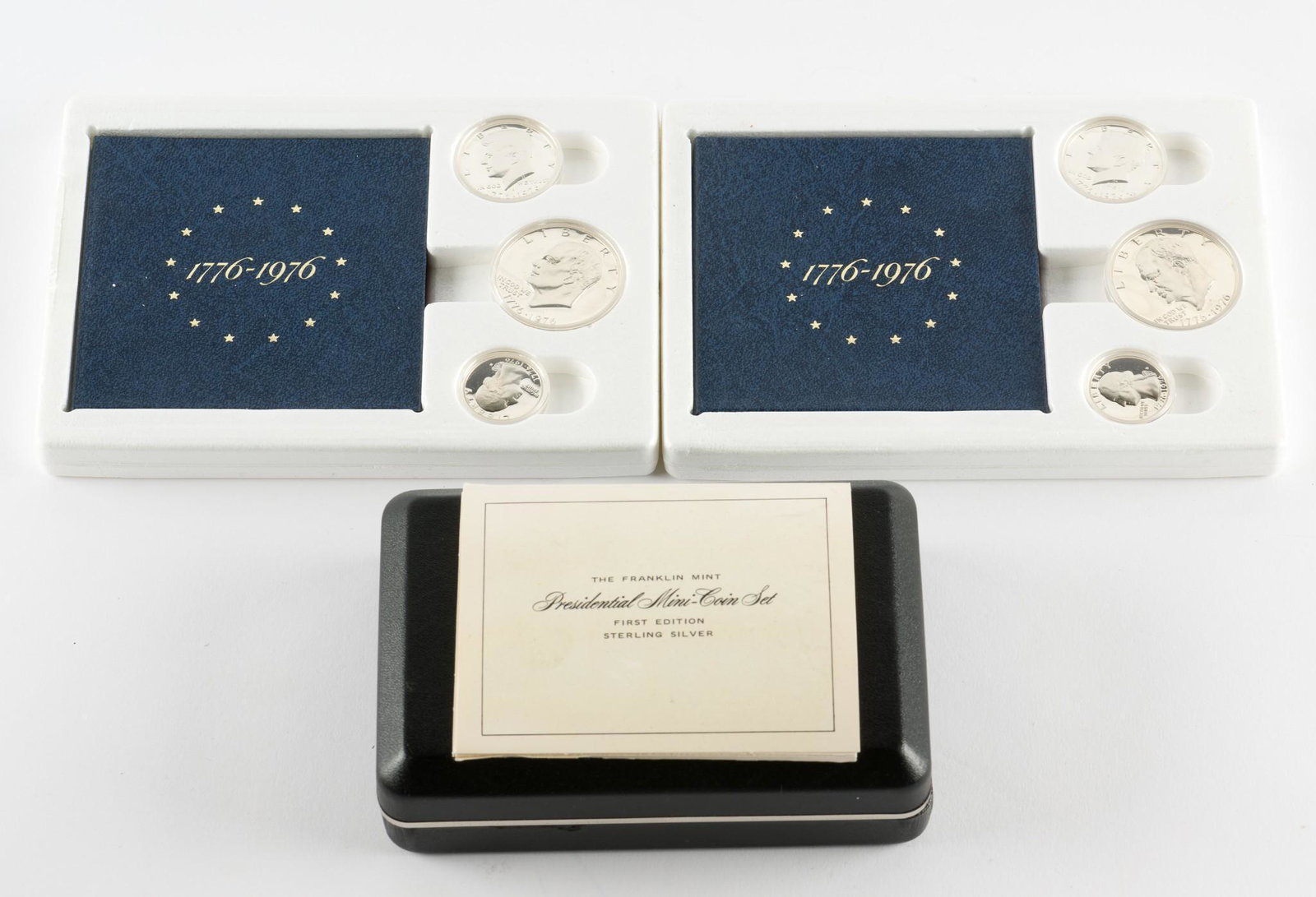 3 Silver Coin Sets Incl Sterling (1 of 5)