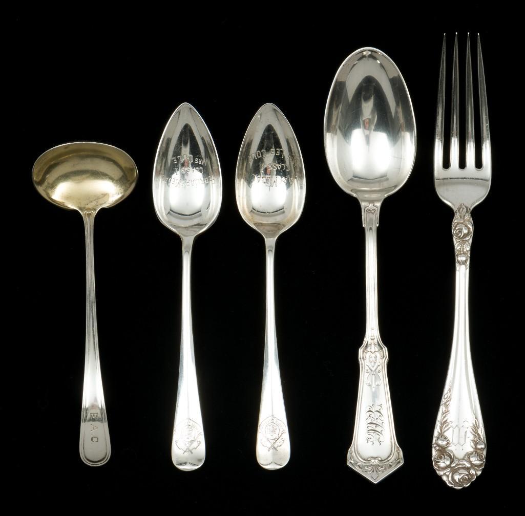 5 Pcs Sterling Flatware (1 of 19)