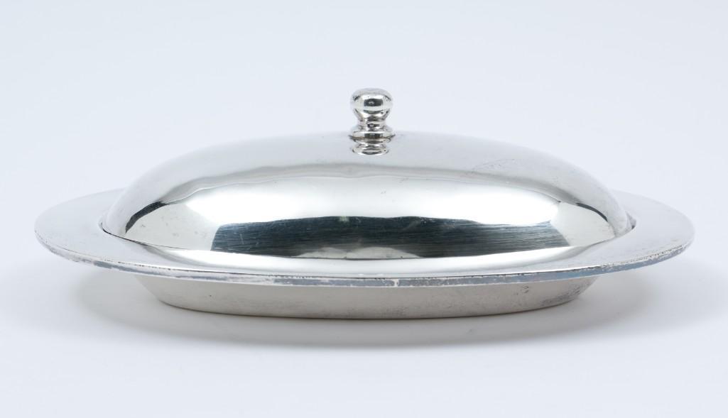 Lorenzo Rafael Mexican Sterling Butter Dish (1 of 3)