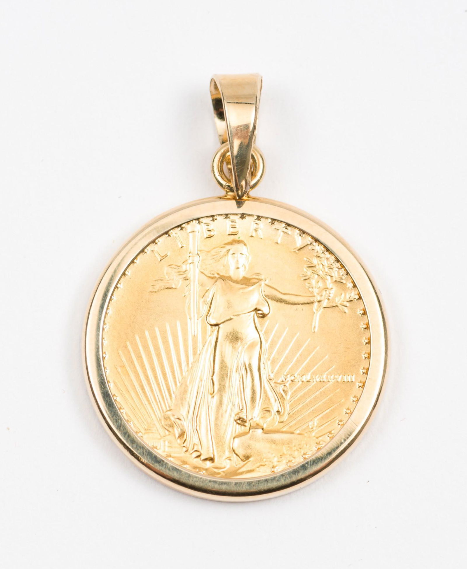 1988 $5 Gold Eagle Coin Pendant (1 of 3)