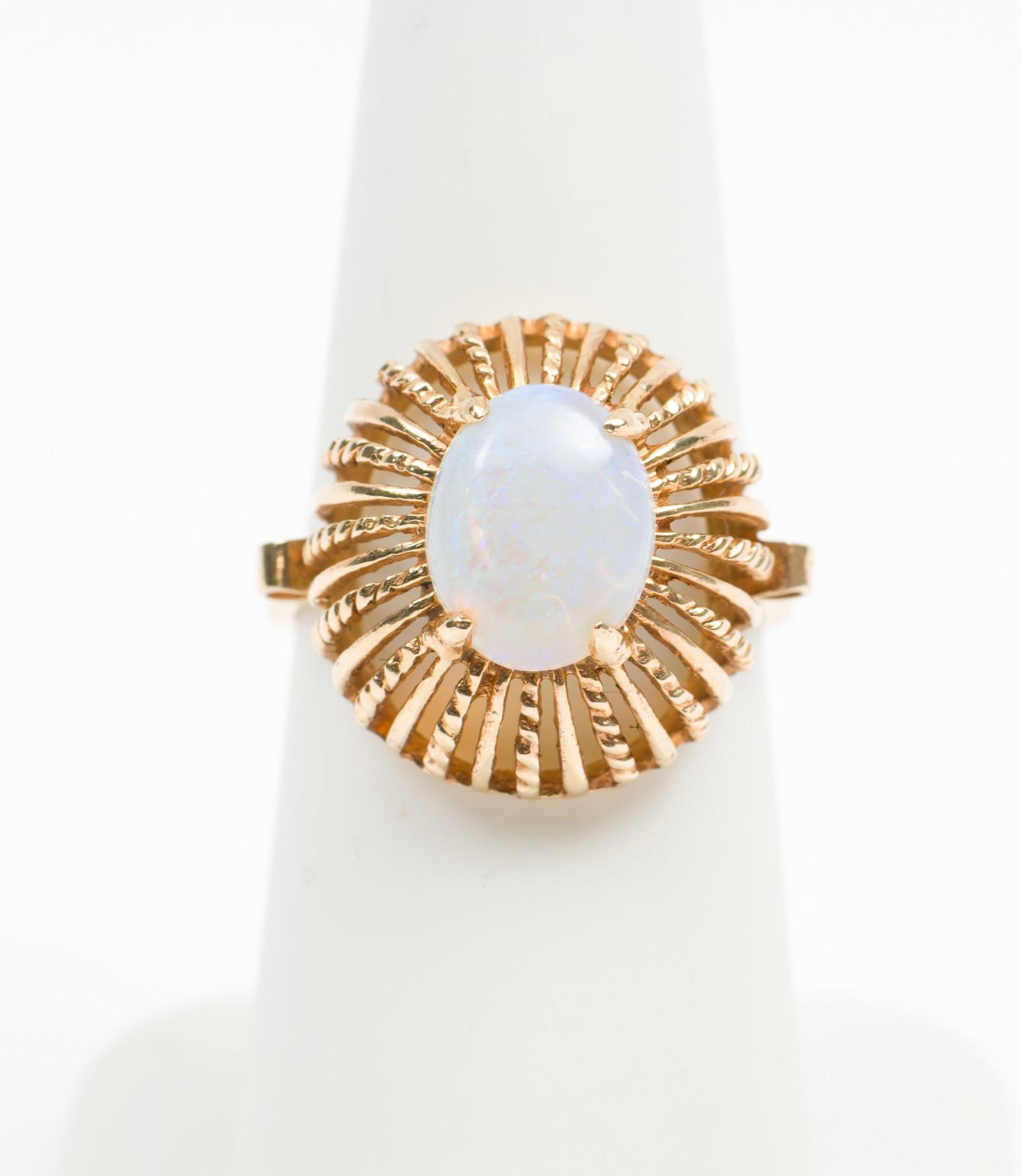 E. Arzt Italian 14K Gold & Opal Ring (1 of 3)