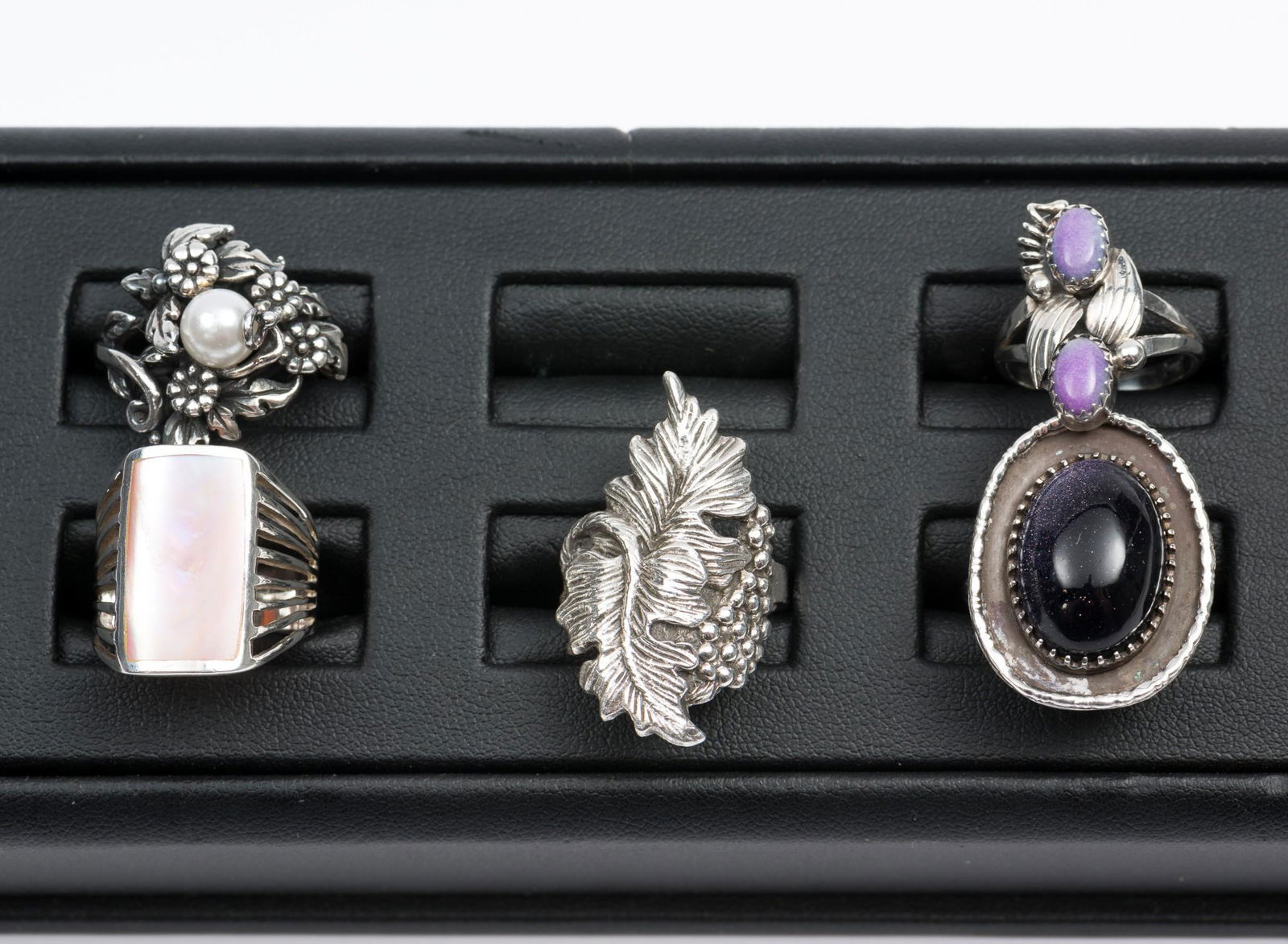 5 Sterling Fashion Rings (1 of 14)