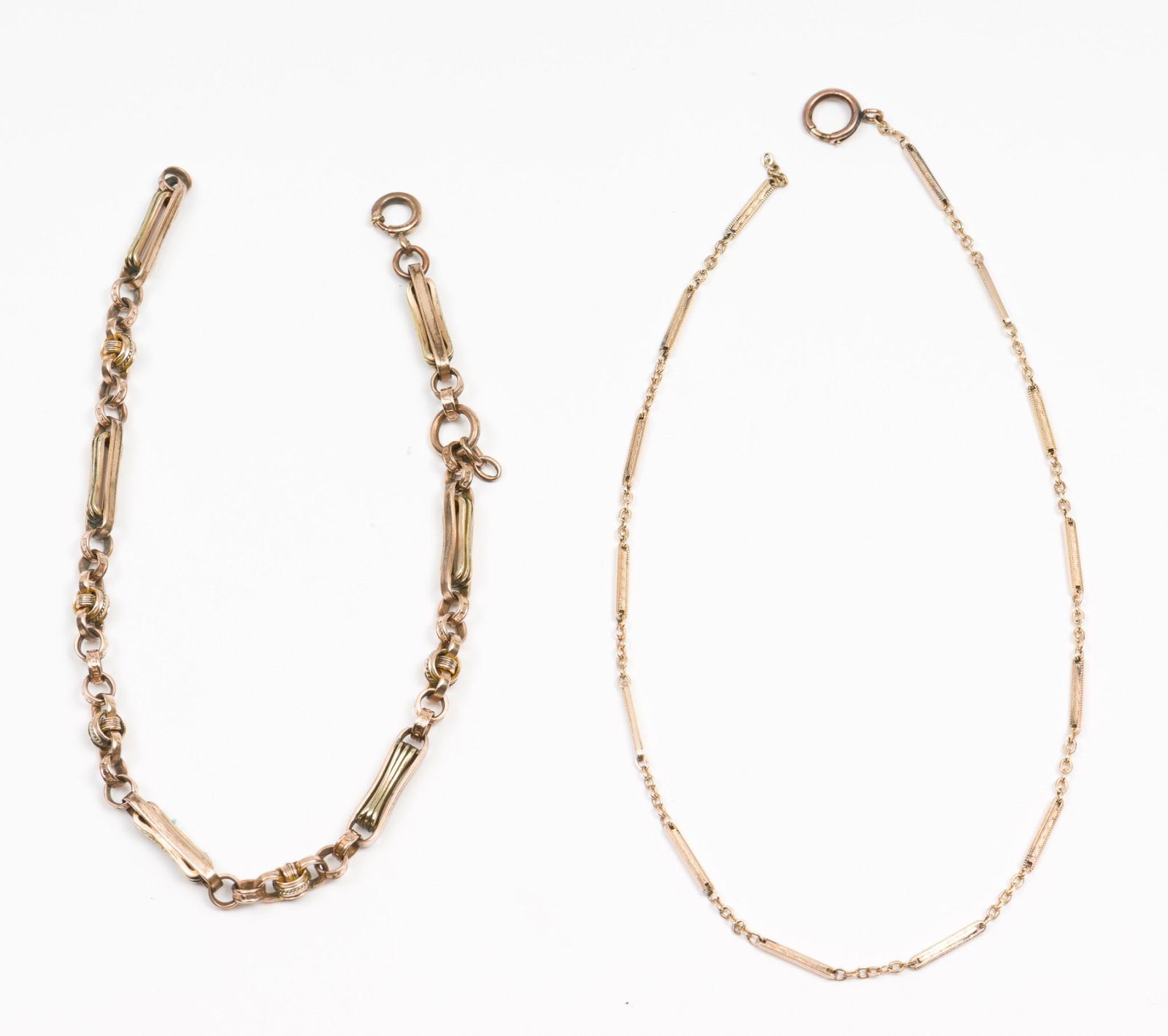 2 Victorian Goldfilled Watch Chains (1 of 5)