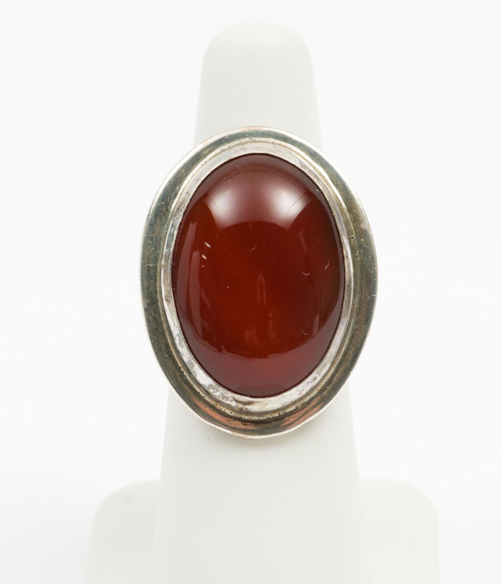 Gastineau Sterling Carnelian Ring (1 of 3)
