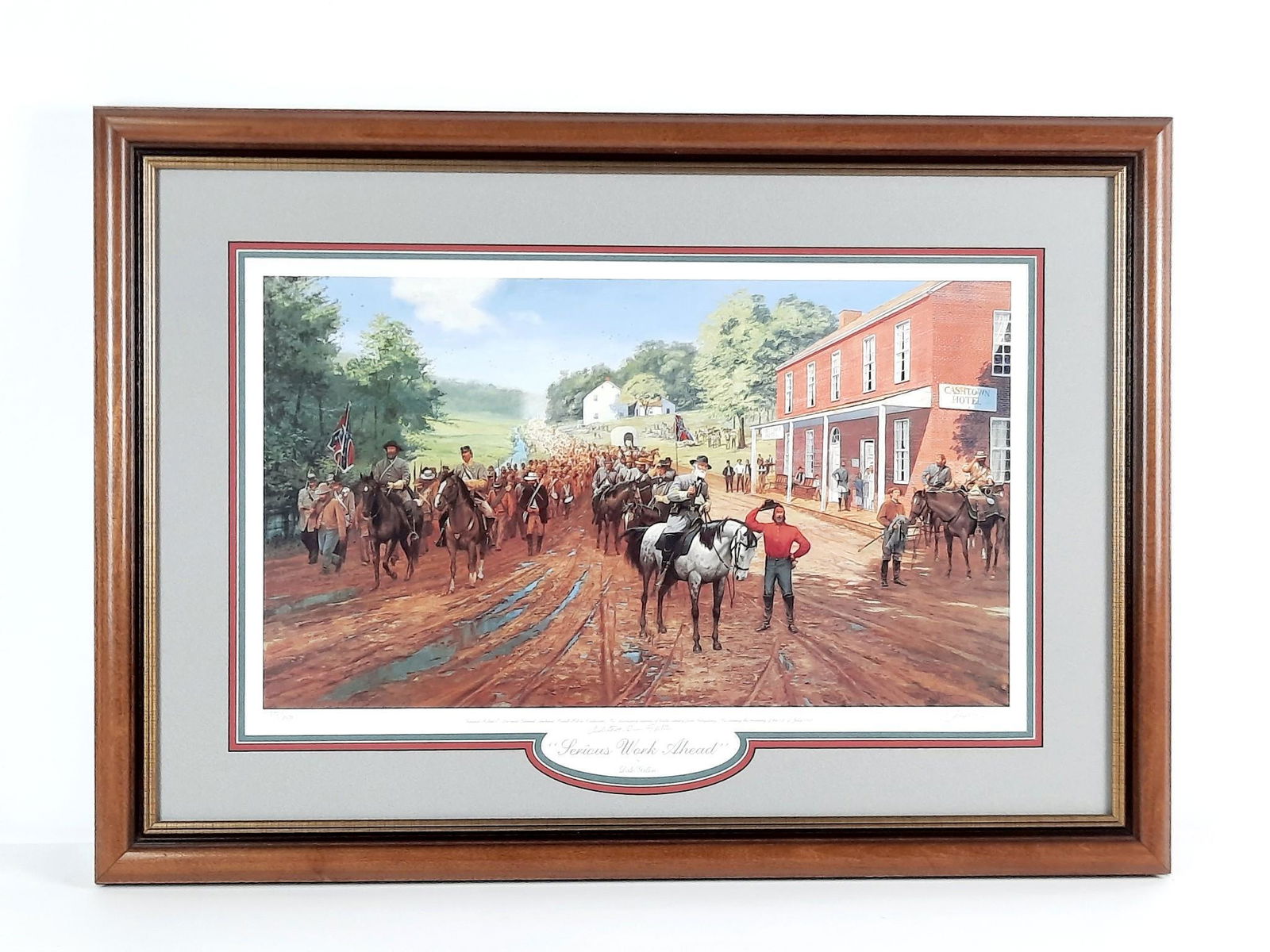 Dale Gallon Ltd Ed "Serious Work Ahead" Print (1 of 4)