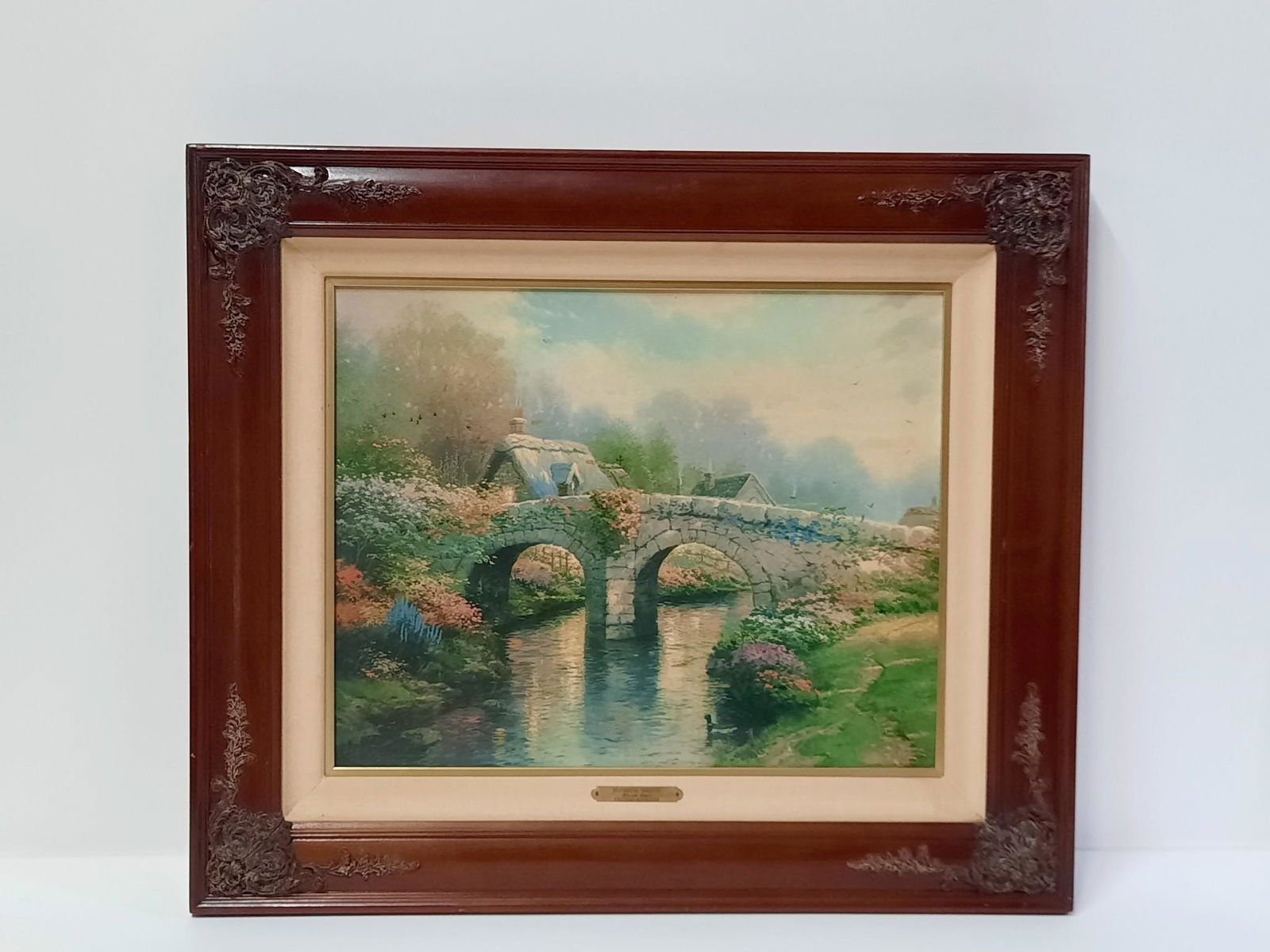 Thomas Kinkade "Blossom Lane I" Ltd Ed Print on Canvas (1 of 5)