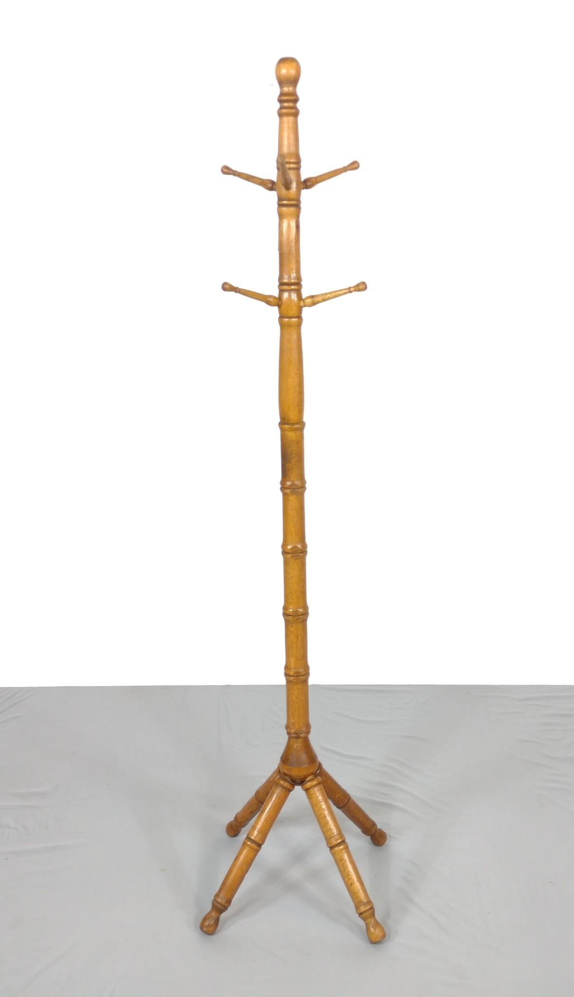 Oak Coat Tree (1 of 3)