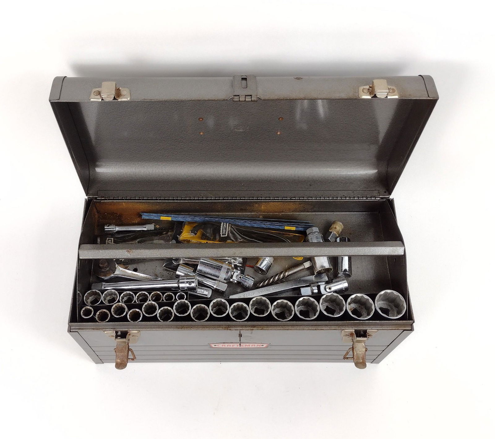 50 Pcs Craftsman Tool Box with Tools (1 of 3)