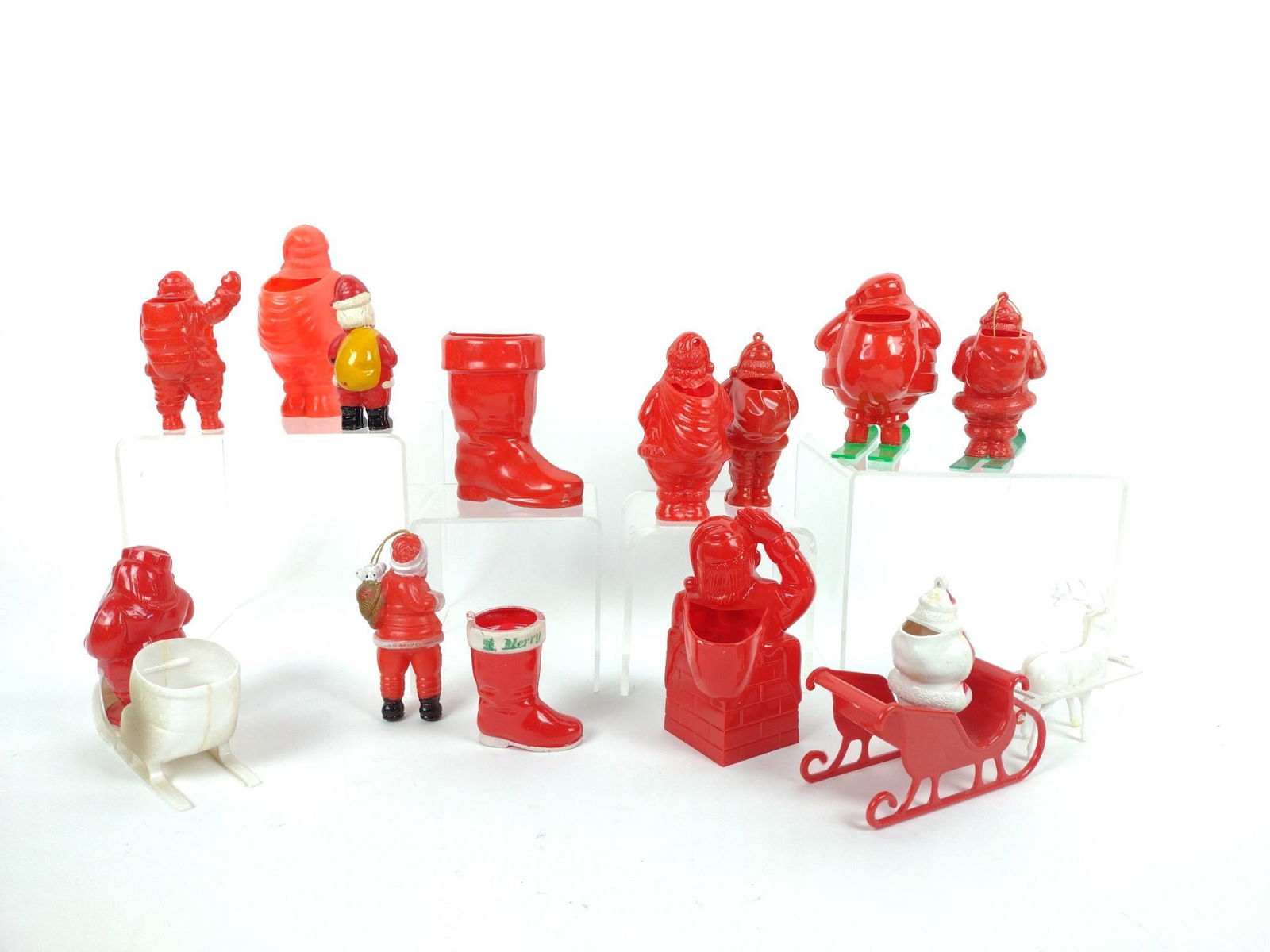13 Vintage Christmas Candy Containers (1 of 2)