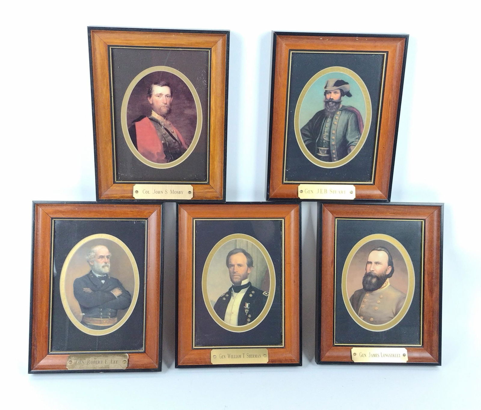 5 Civil War Generals Prints (1 of 2)