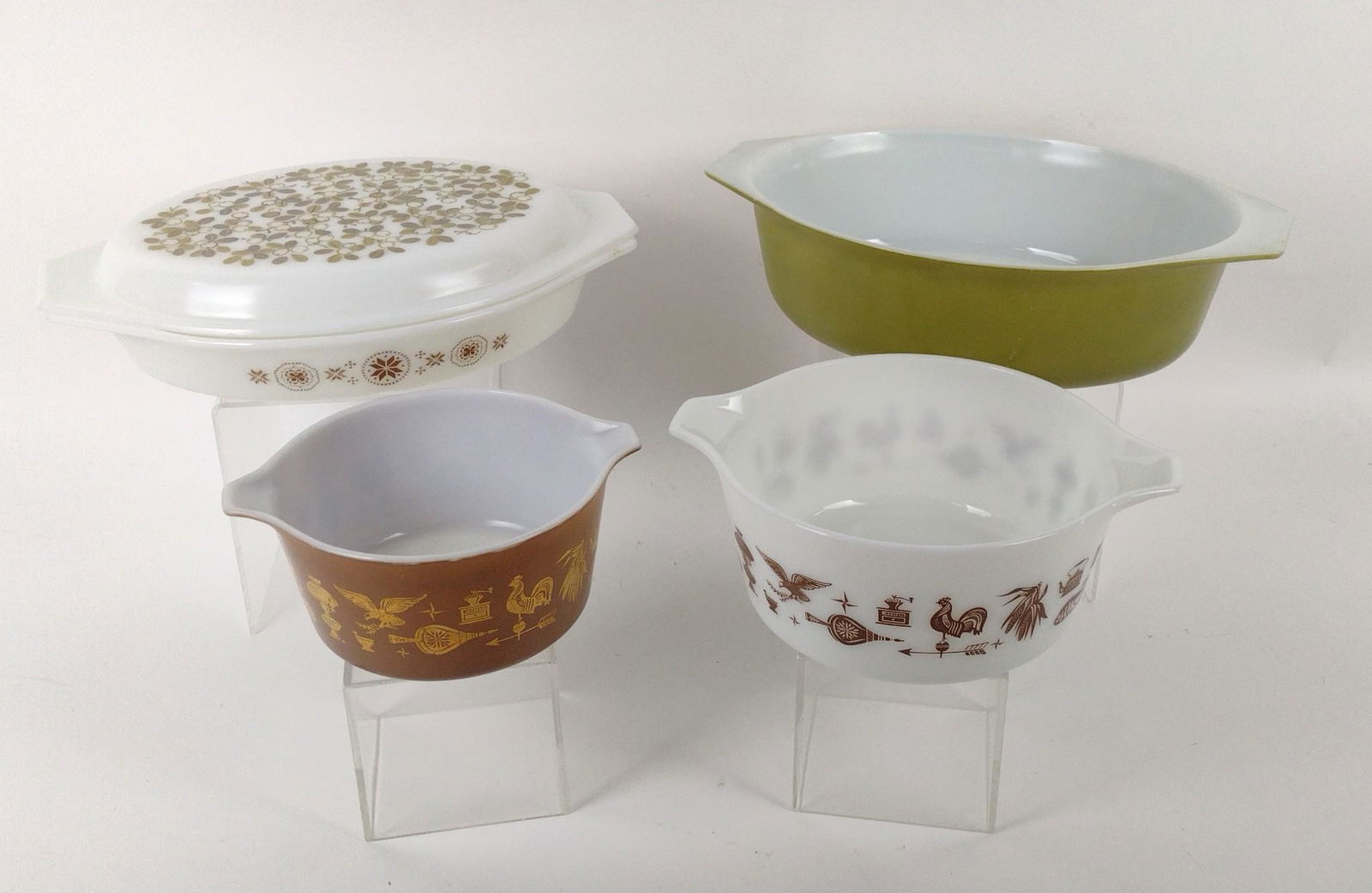 5 Pcs Pyrex Baking Dishes (1 of 3)