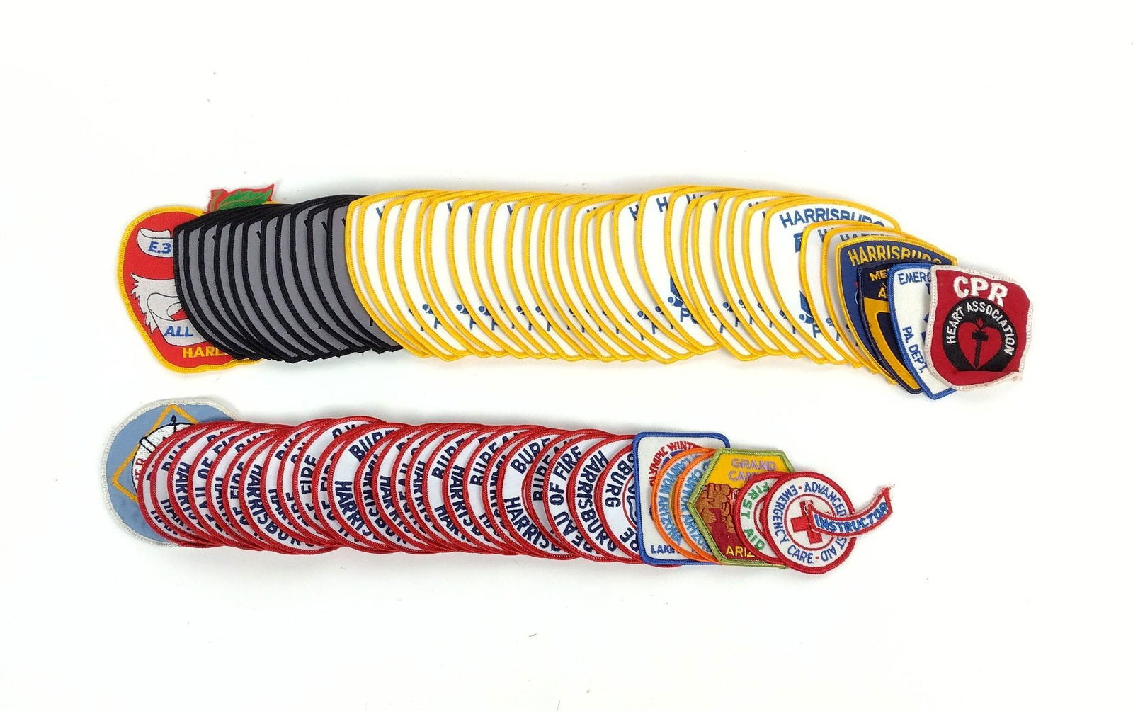 76 Patches incl Harrisburg Police (1 of 2)