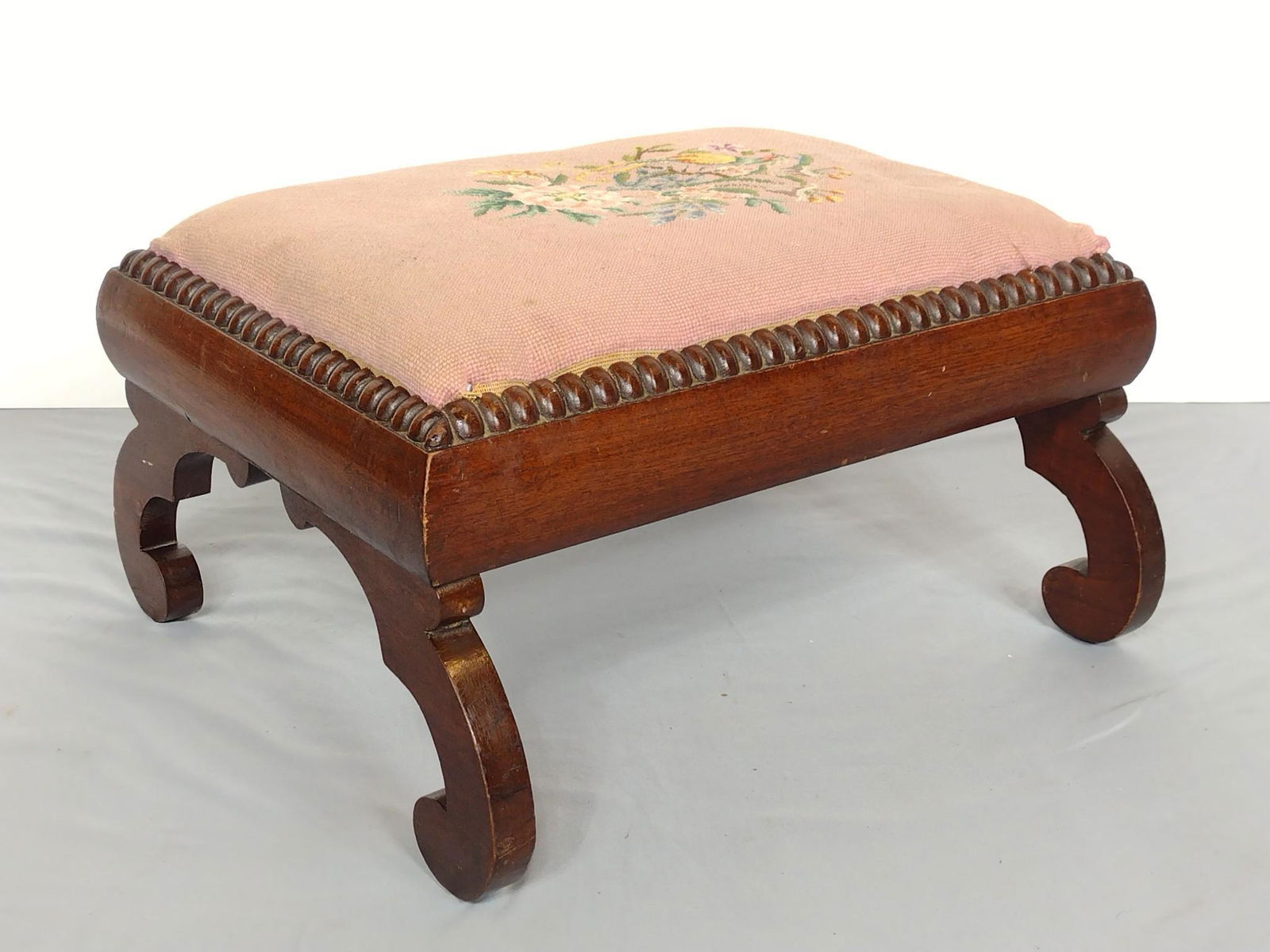 Needle Point Foot Rest (1 of 5)