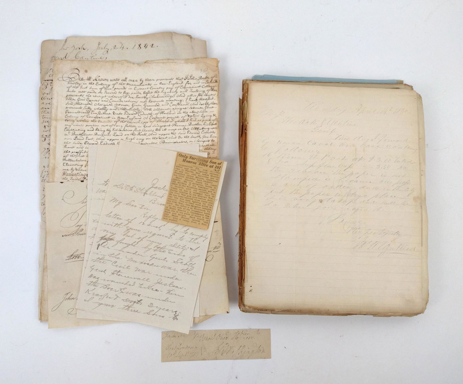 Lot of Various Paper Items (1 of 6)