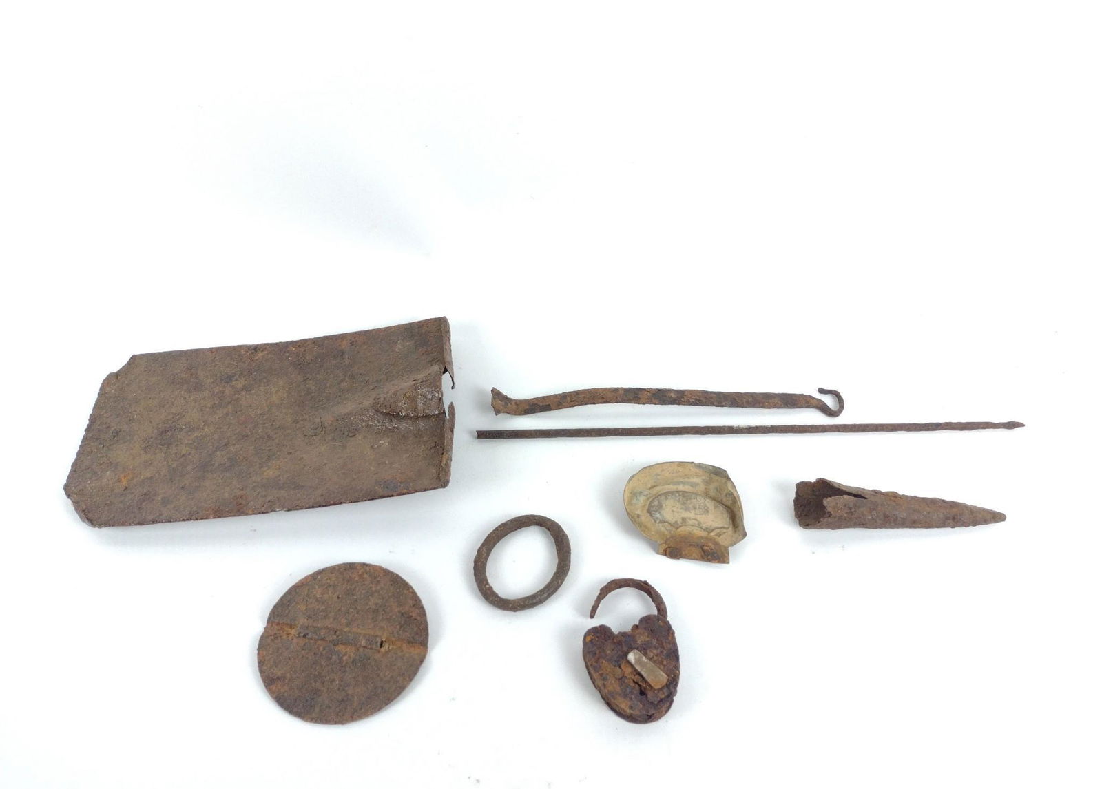 8 Civil War Era Relics incl Point Lookout, MD (1 of 3)