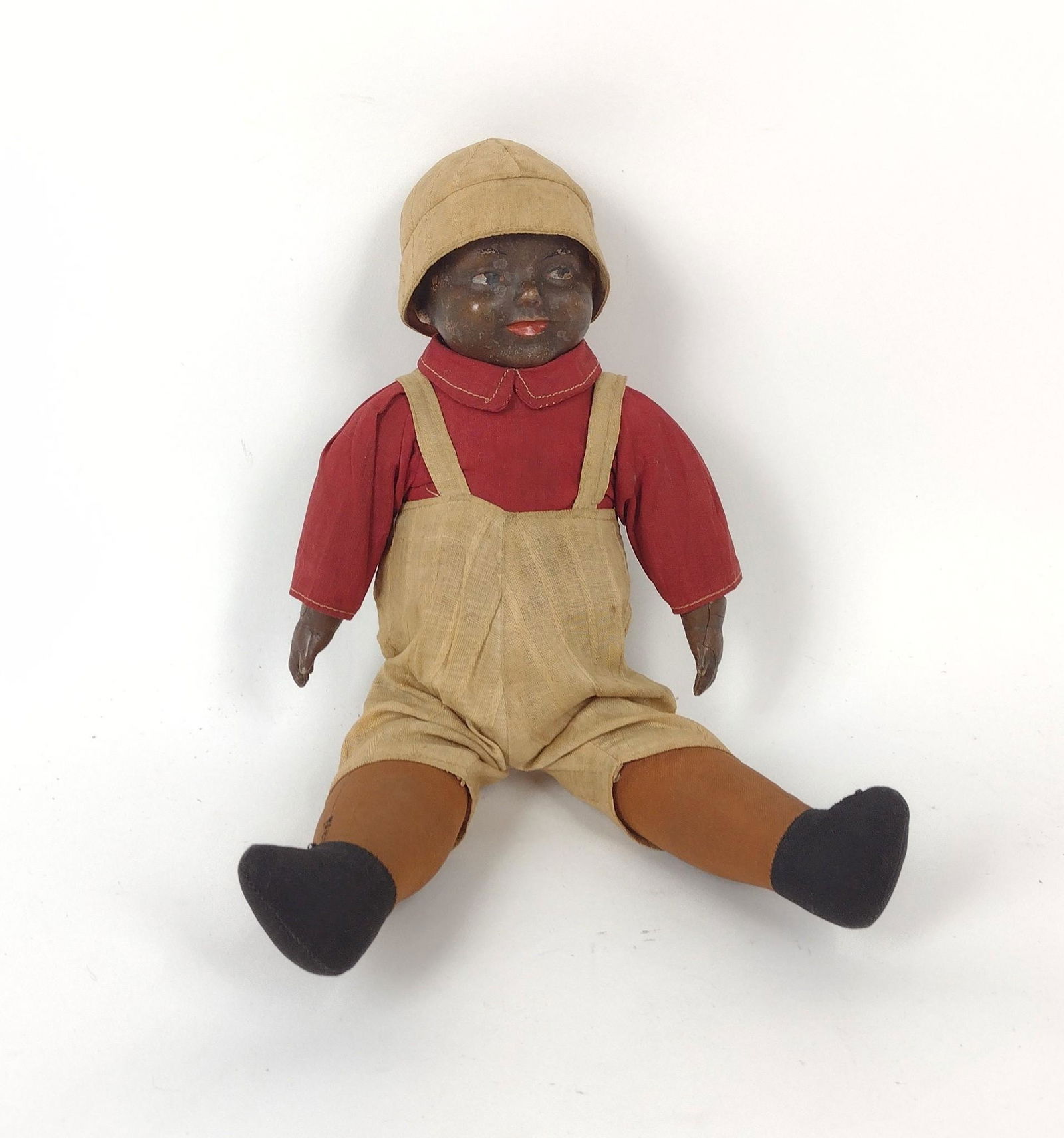 Black Americana Composition & Cloth Doll (1 of 4)