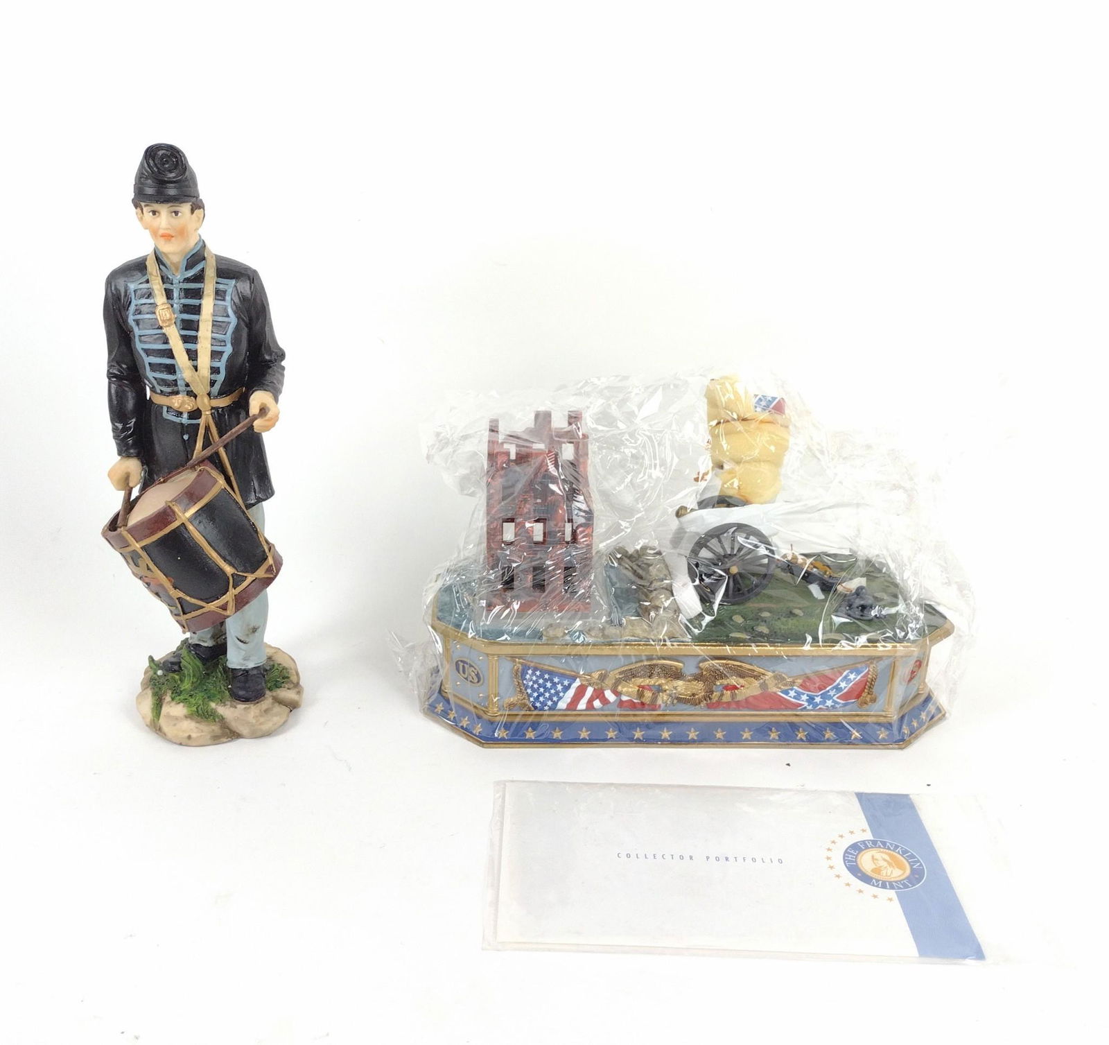 2 Pcs Incl Fort Sumter Mechanical Bank (1 of 3)