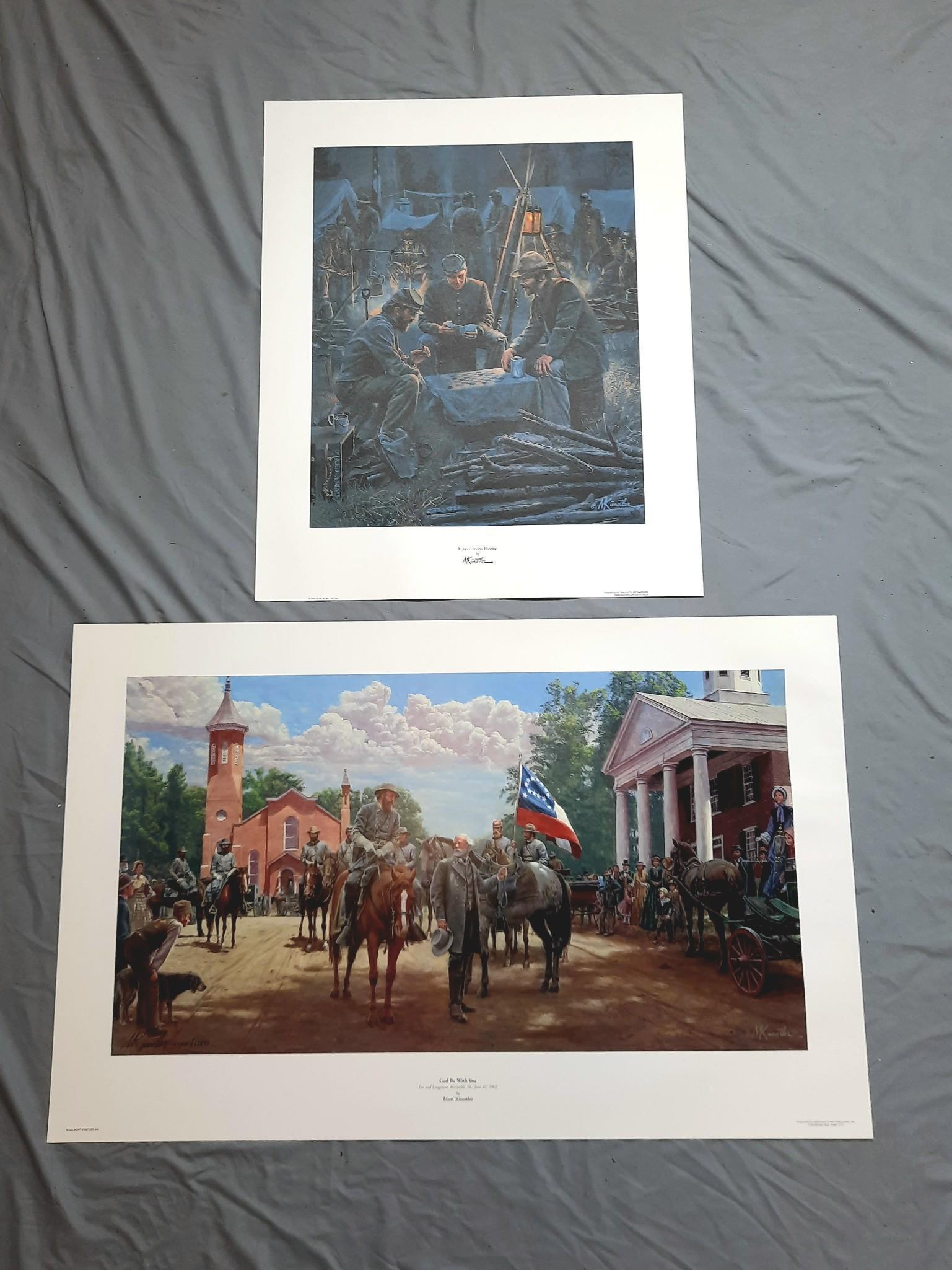 2 M Kunstler Civil War Ltd Ed Prints (1 of 7)