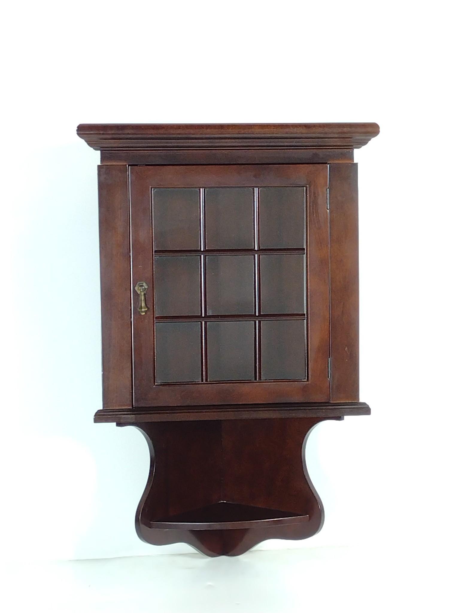 The Bombay Company Corner Wall Cabinet (1 of 4)