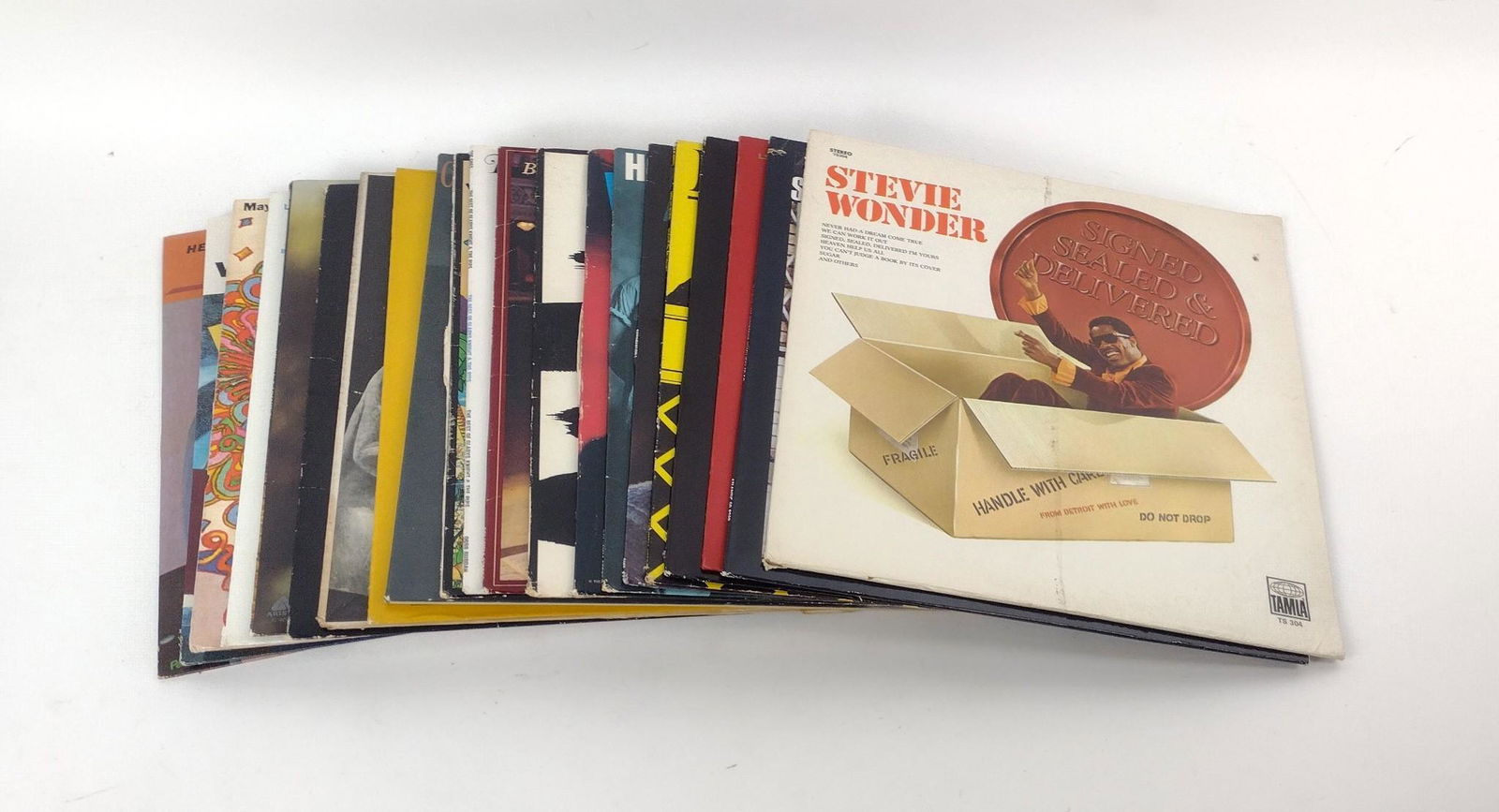 21 Records incl U2 and Stevie Wonder (1 of 5)