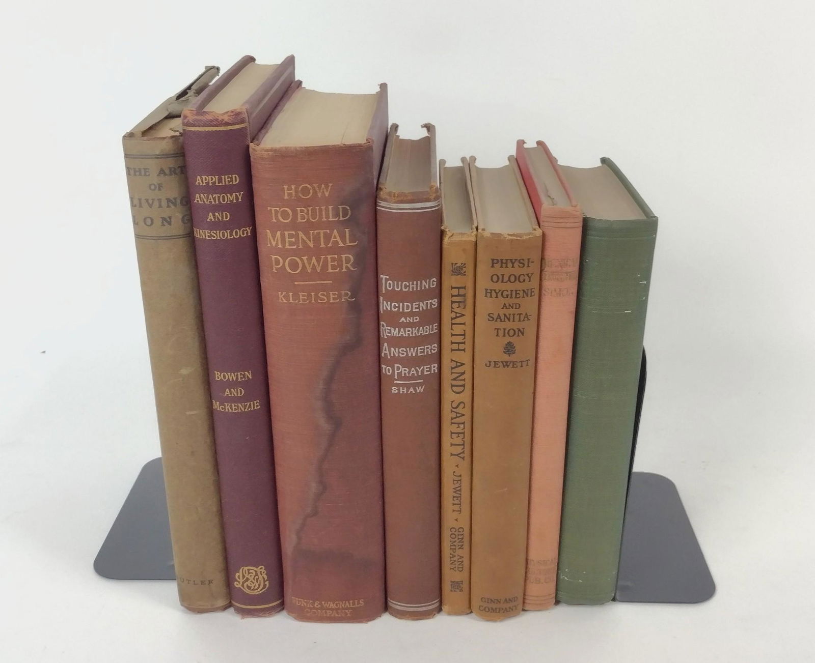 8 Health & Wellness Books incl Physical Perfection (1 of 3)