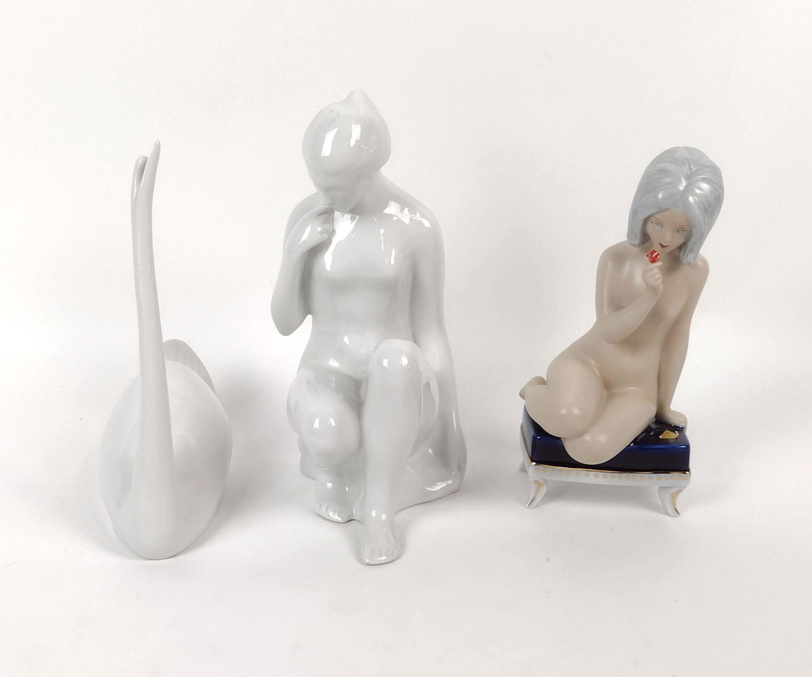 3 Royal Dux Figurines (1 of 3)