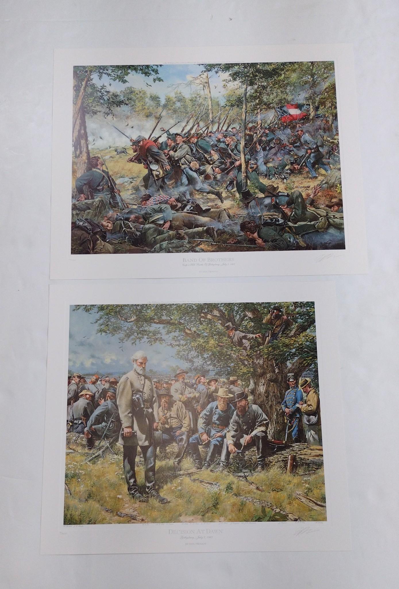2 Don Troiani Civil War Ltd. Ed. Prints (1 of 9)