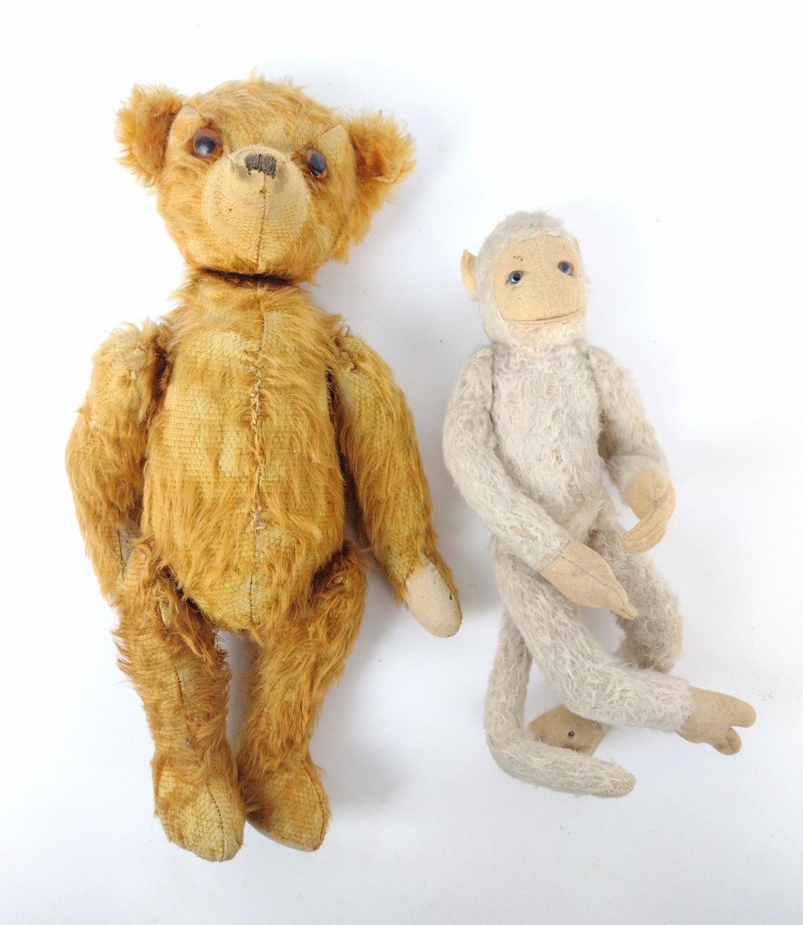 2 Vintage Toys Incl Bear & Monkey (1 of 2)