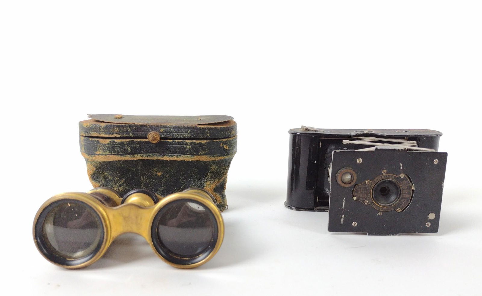 Eastman Folding Camera & M.O.P. Opera Glasses (1 of 5)