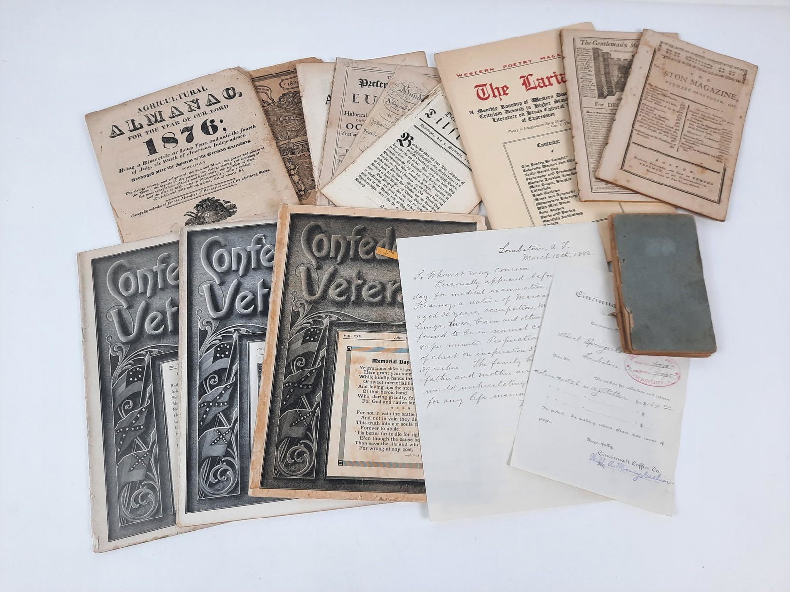 15 Publications and Letters incl Almanack (1 of 3)