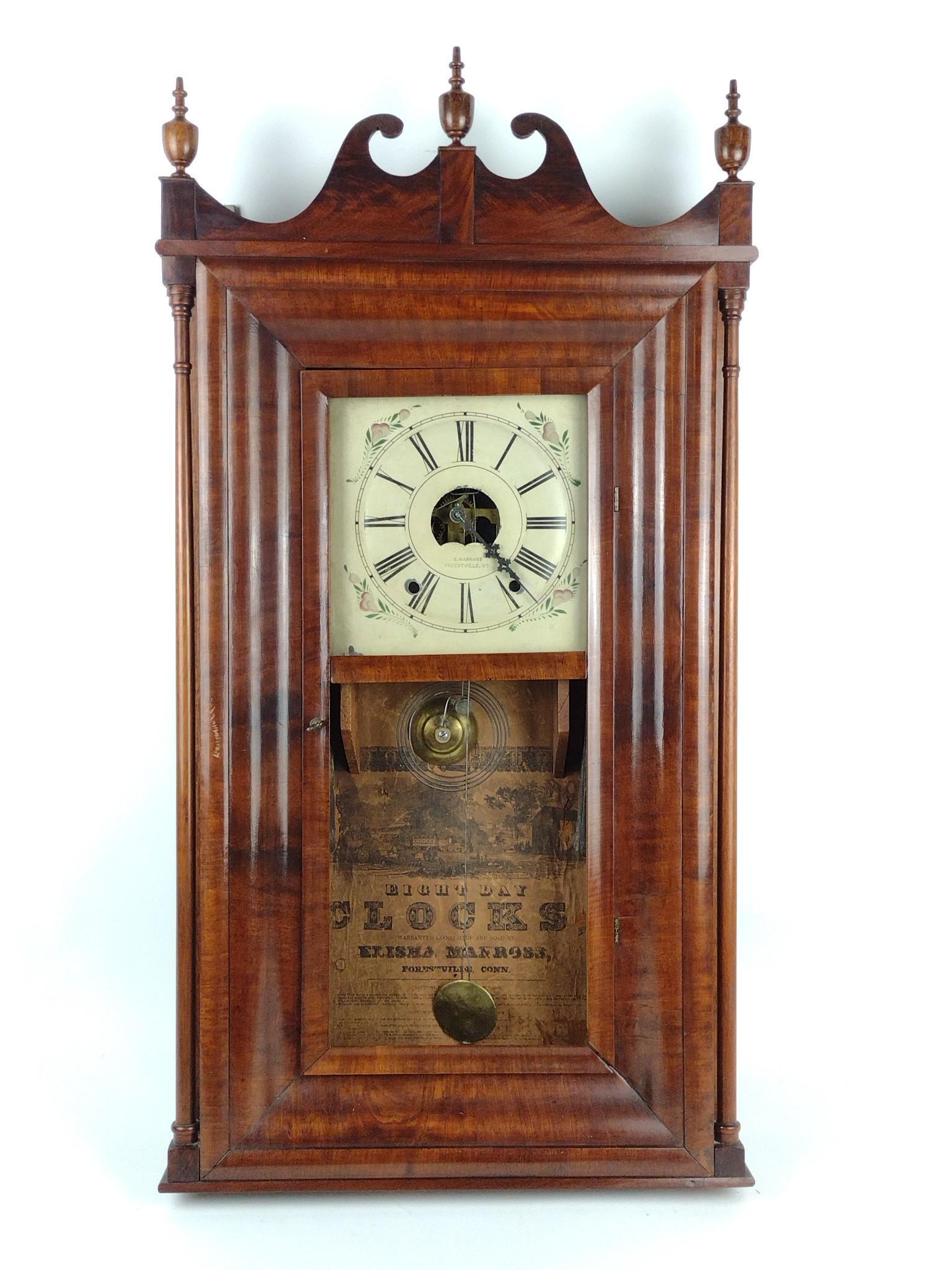 E. Manross Shelf Clock (1 of 5)