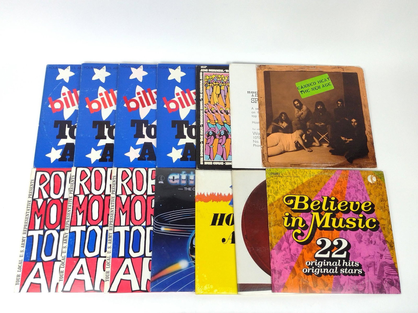 14 Greatest Hits Records Incl Robert Morgan (1 of 4)