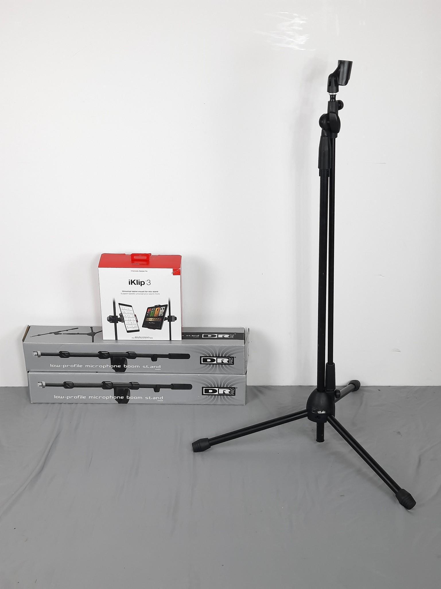 4 Music Stands incl iKlips 3 Tablet Stand (1 of 4)