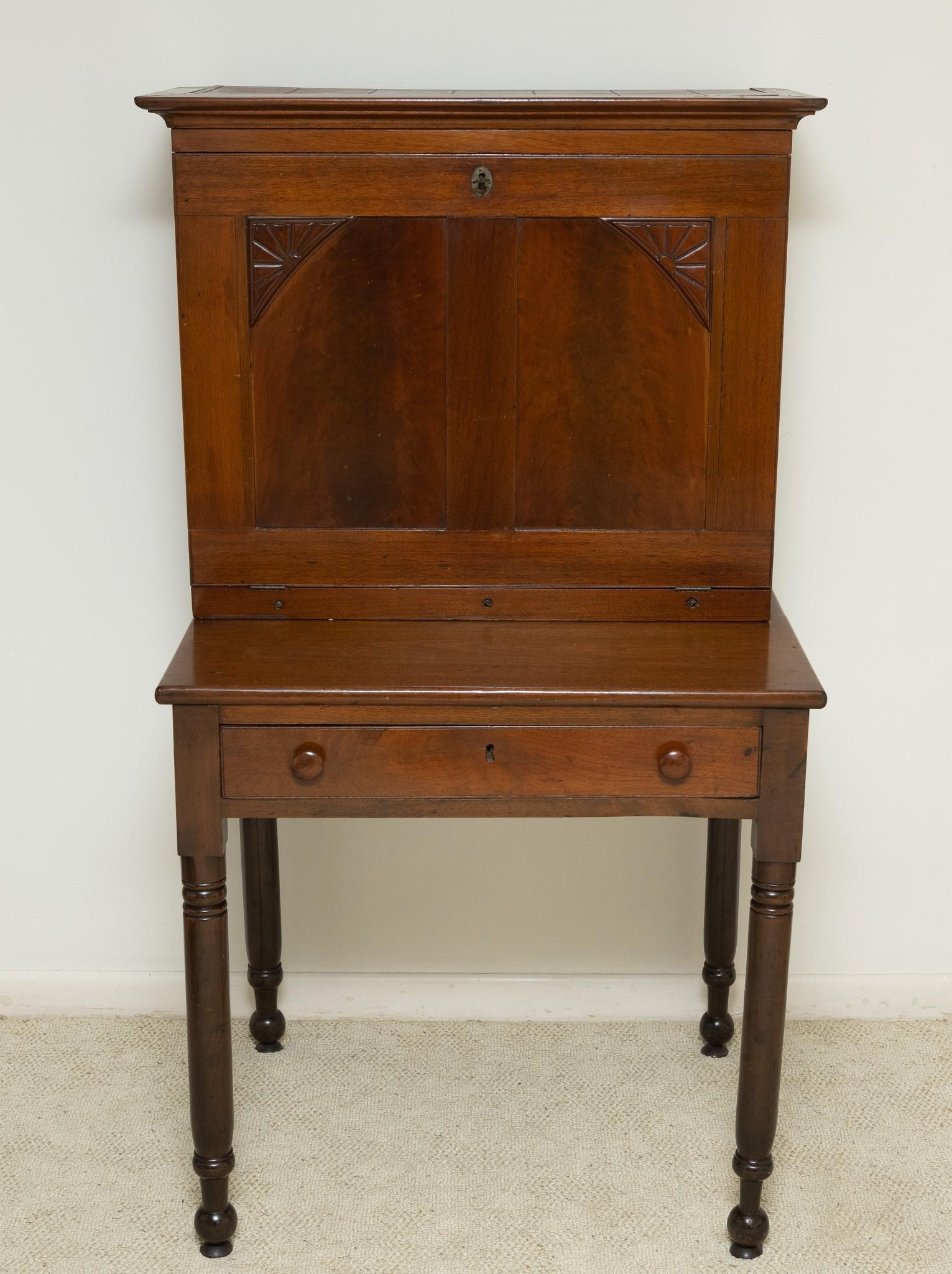 19th c Drop Front Desk (1 of 6)