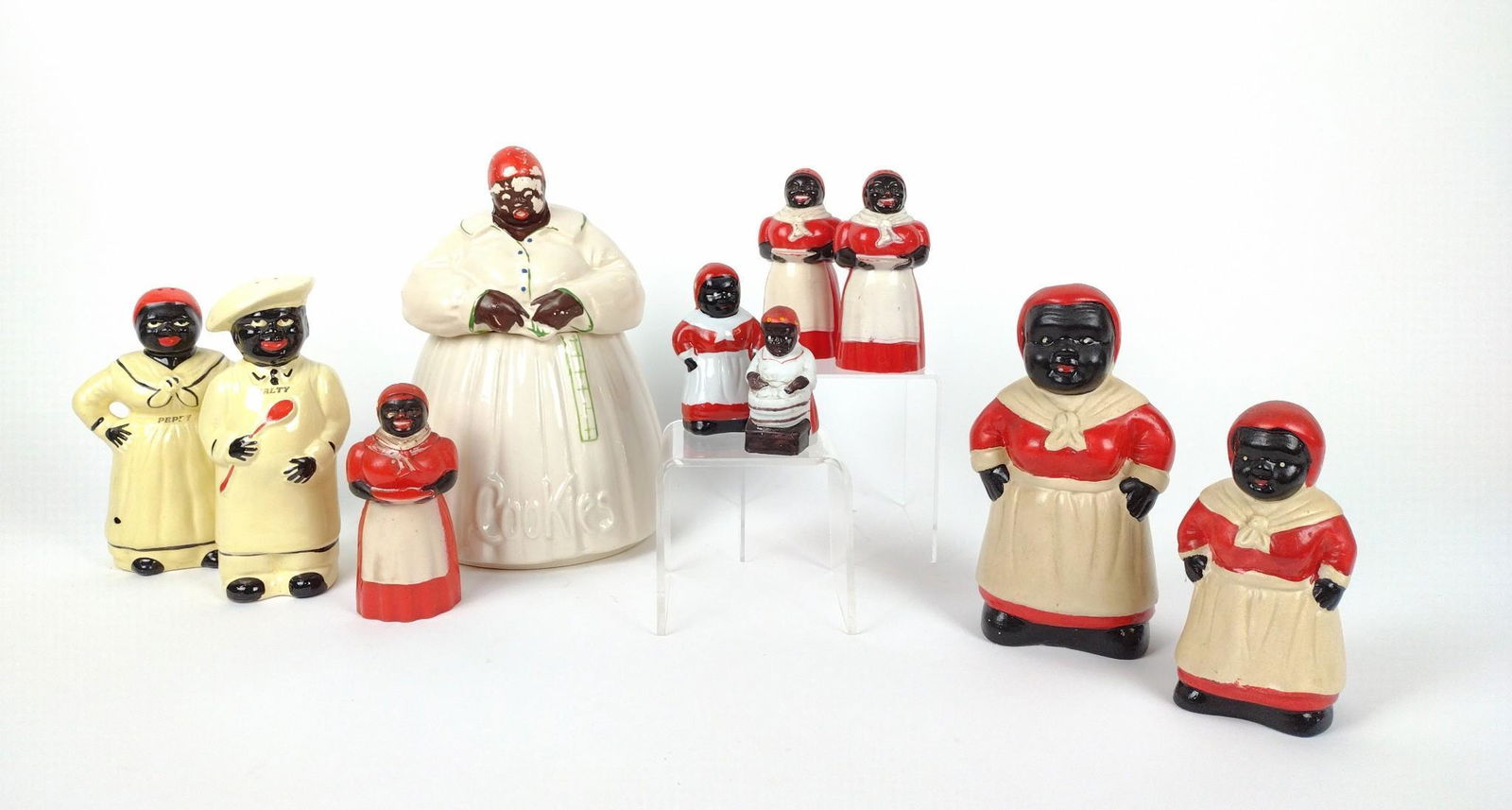 10 Pcs Black Americana Incl Syrup Container (1 of 9)