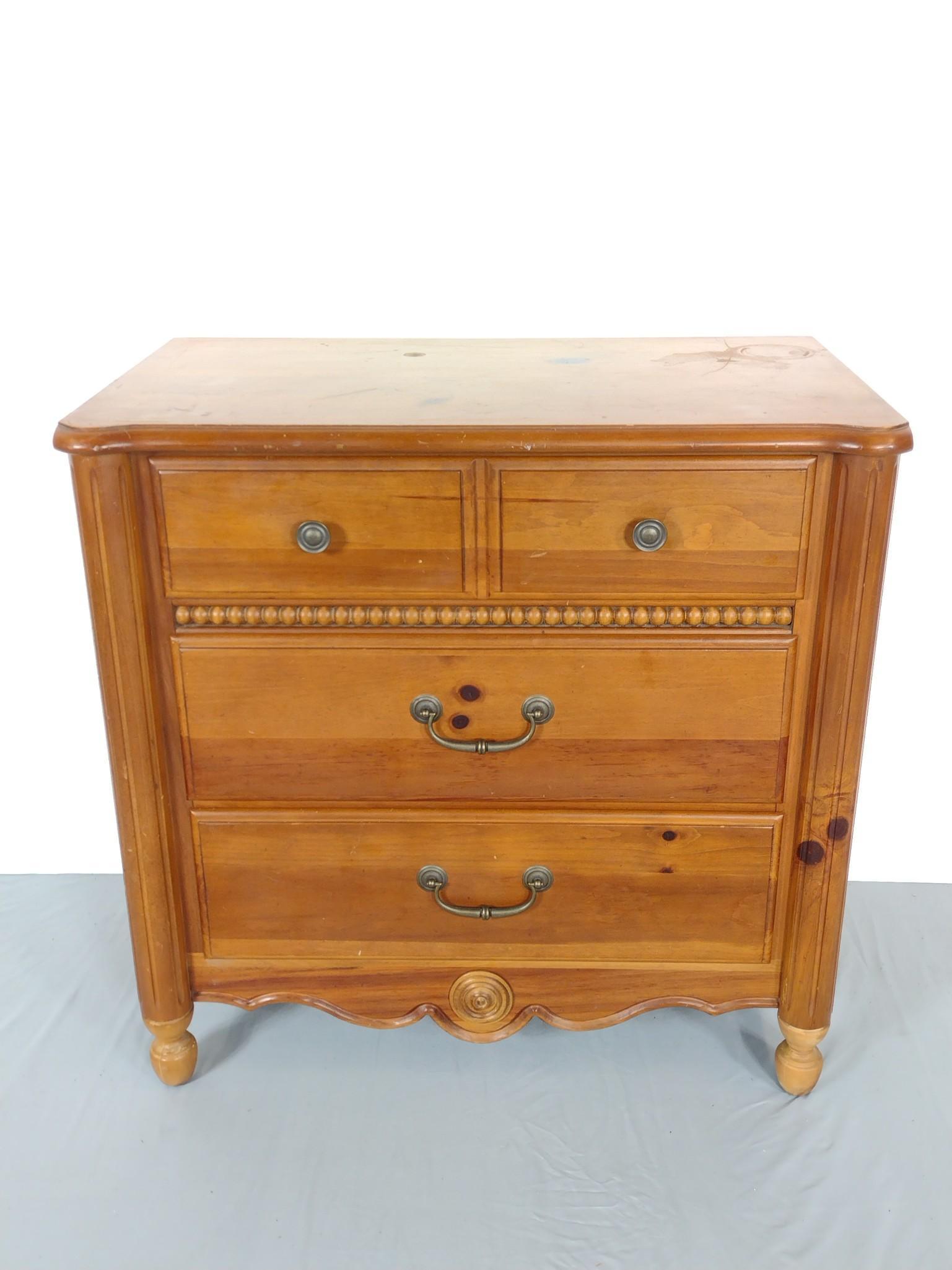 Stanley Three Drawer Night Stand (1 of 8)