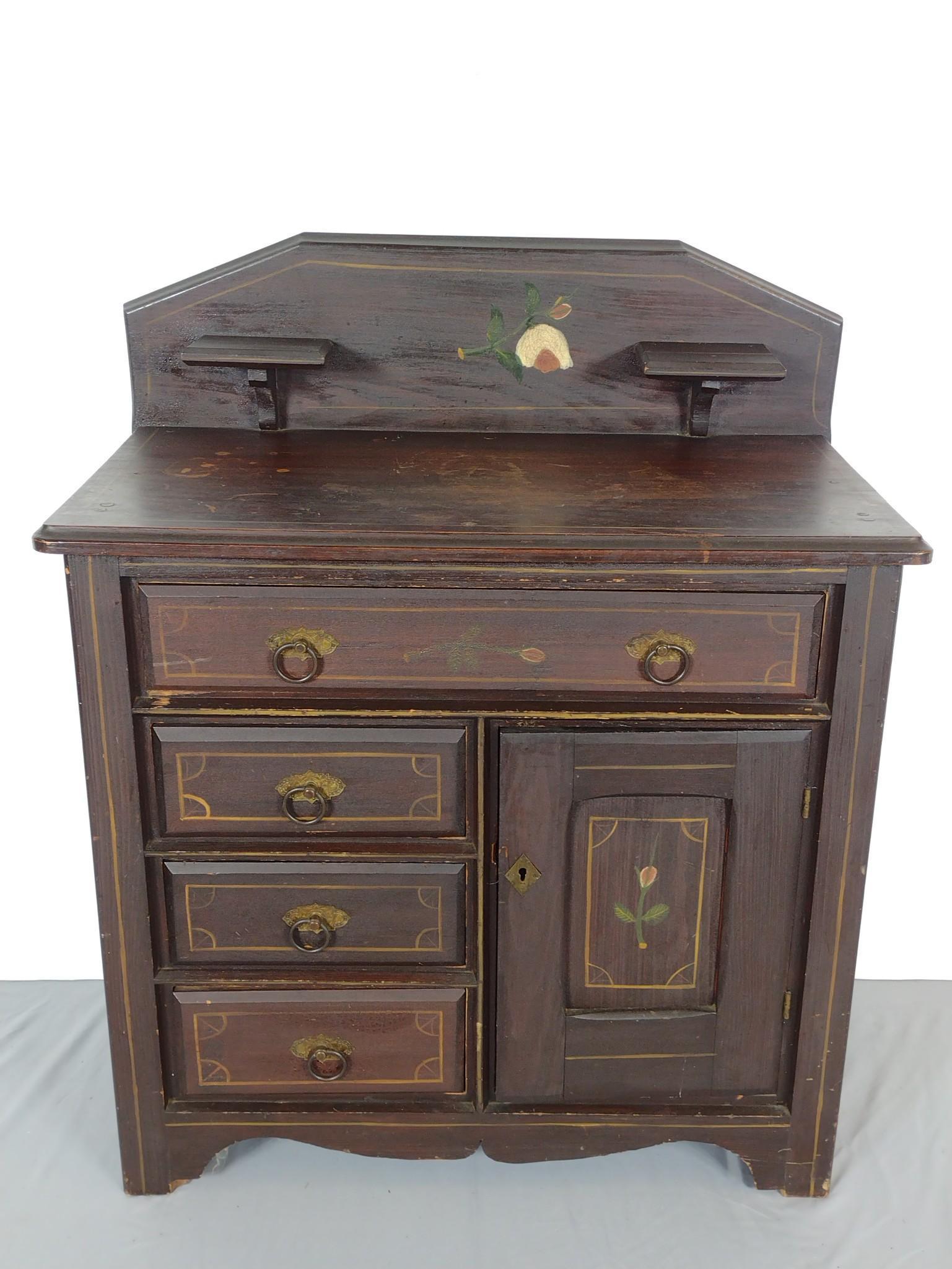 Painted Wash Stand (1 of 6)