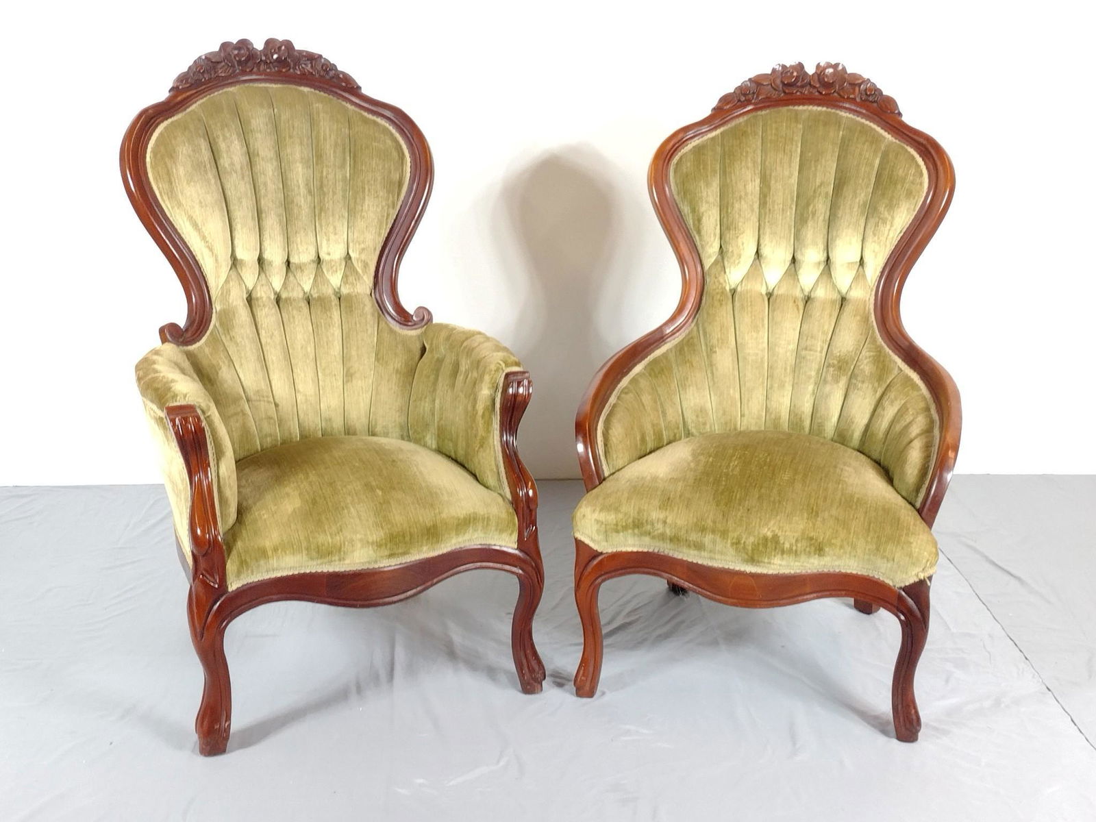 2 Victorian Style Parlor Chairs (1 of 2)